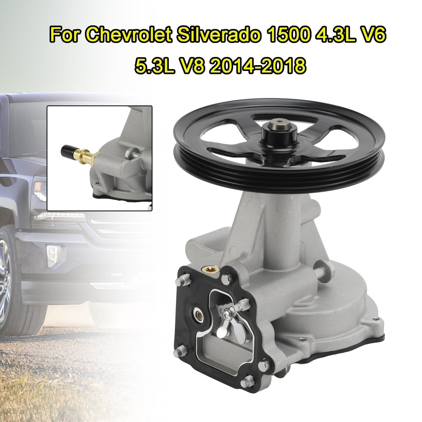 2014-2018 For Chevrolet Silverado 1500 4.3L V6 5.3L V8 Vacuum Pump 12696313