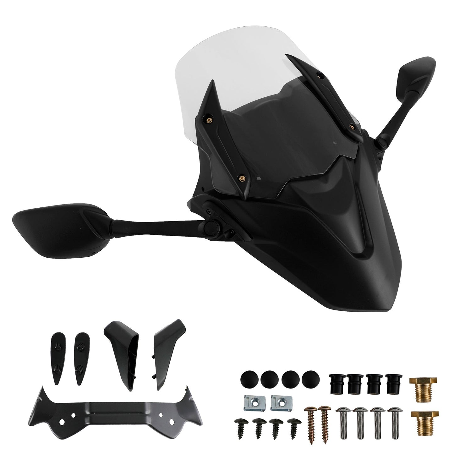 Pare-brise de moto ABS adapté pour Yamaha NMAX155 N-MAX 155 2021-2022