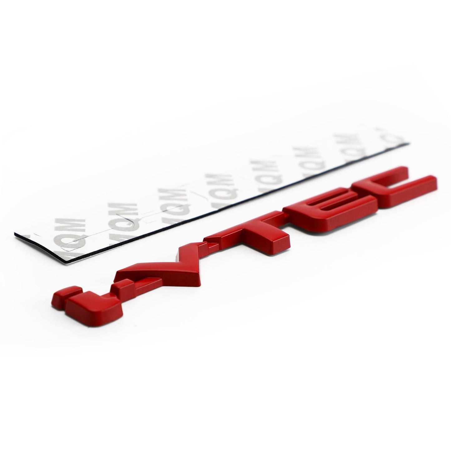 Autocollants 3D en métal pour coffre de voiture i-VTEC, emblème turbo arrière, rouge