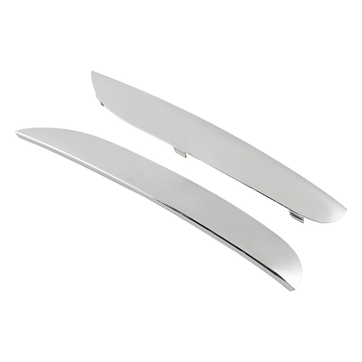 BMW Série 7 F01 F02 2009-2015 2 moulures de pare-chocs avant M Sport 51118047727 51118047728