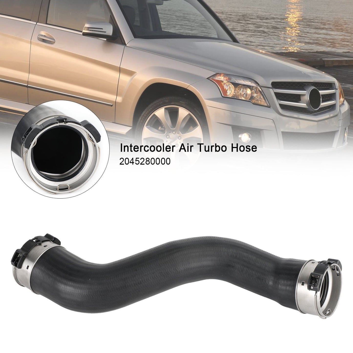 Durite de turbocompresseur d'air de suralimentation pour Mercedes-Benz GLK 200 220 250 CDI 2045280000