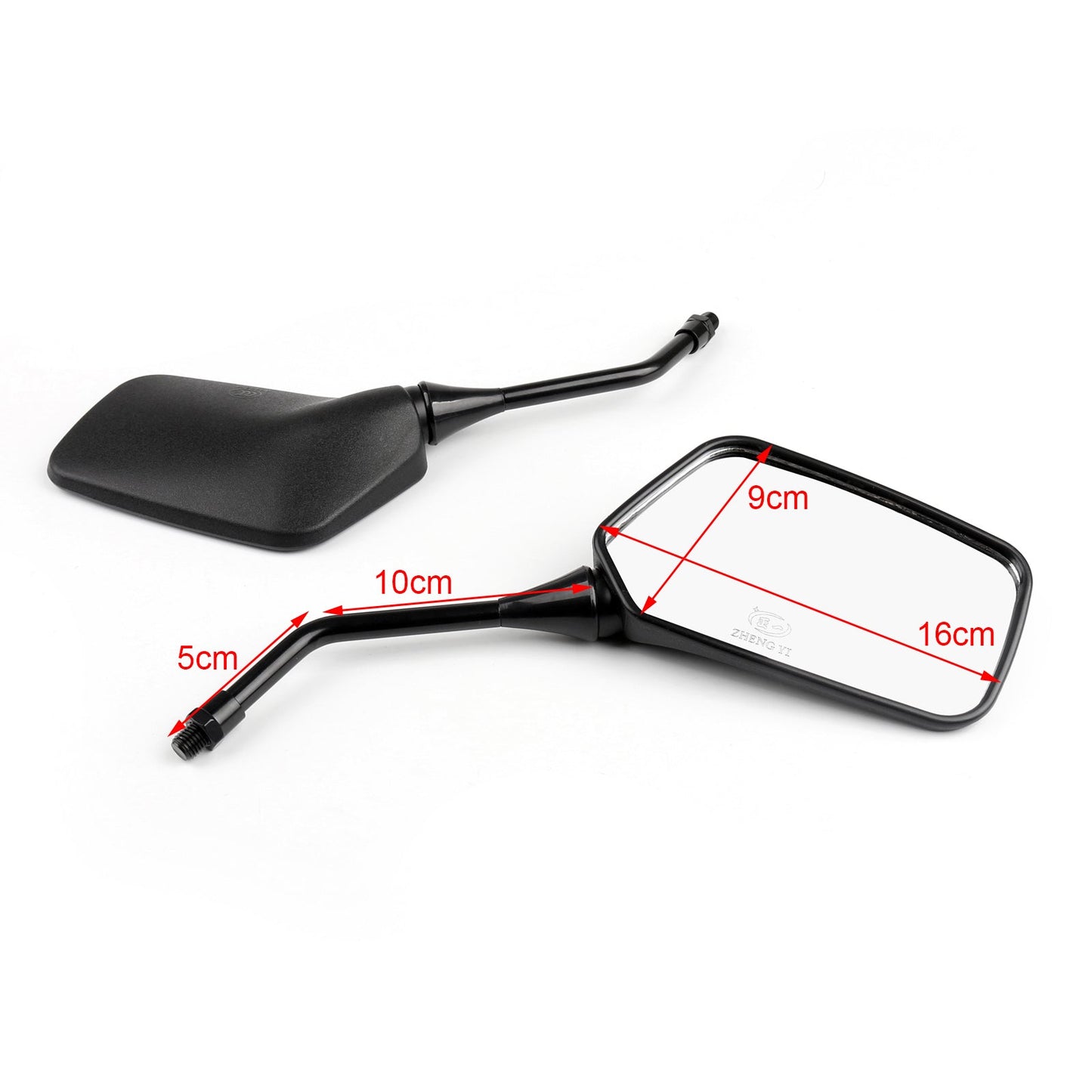 Rétroviseurs de moto 10 mm pour Honda NX125 88-97 CB250 Nighthawk 91-08
