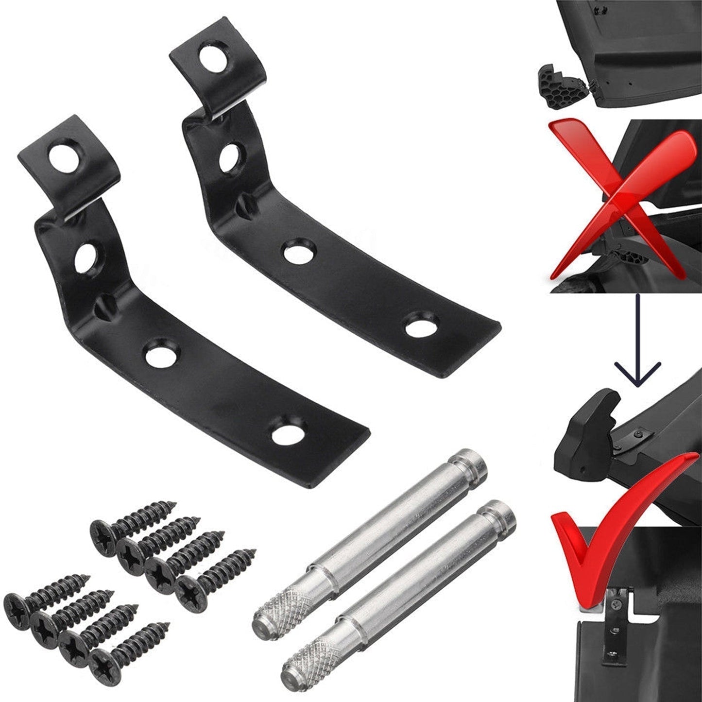 2003-2004 Audi S4 B6 New Glove Box Repair Kit 8E2857131