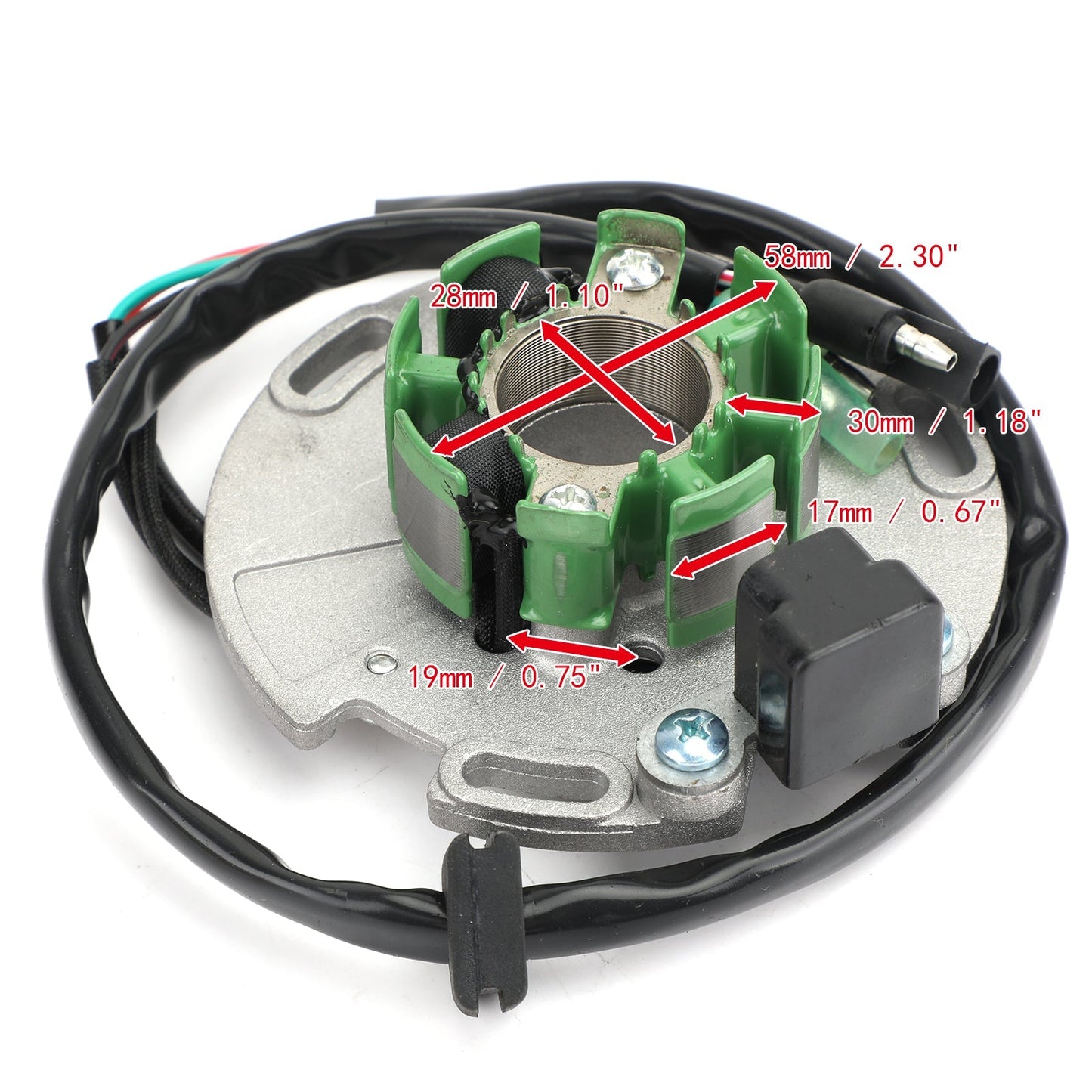Magneto Generator Engine Stator Coil Fit For For Suzuki RM250 1994-1995 RM125 1989-1995
