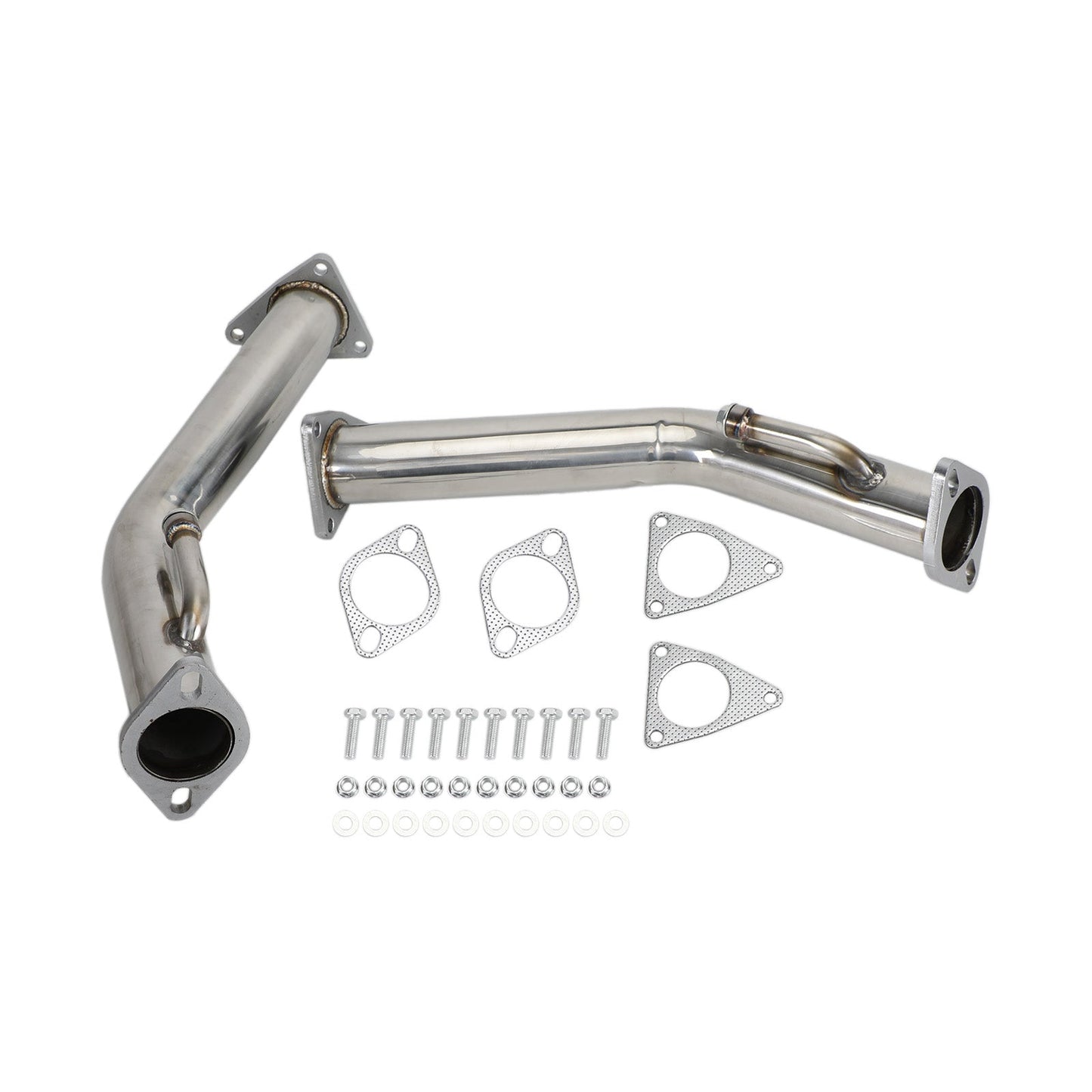 Tuyau d'échappement de 2,5 pouces en acier inoxydable pour Infiniti G37 3,7 L V6 Coupé/Berline (2008-2013)