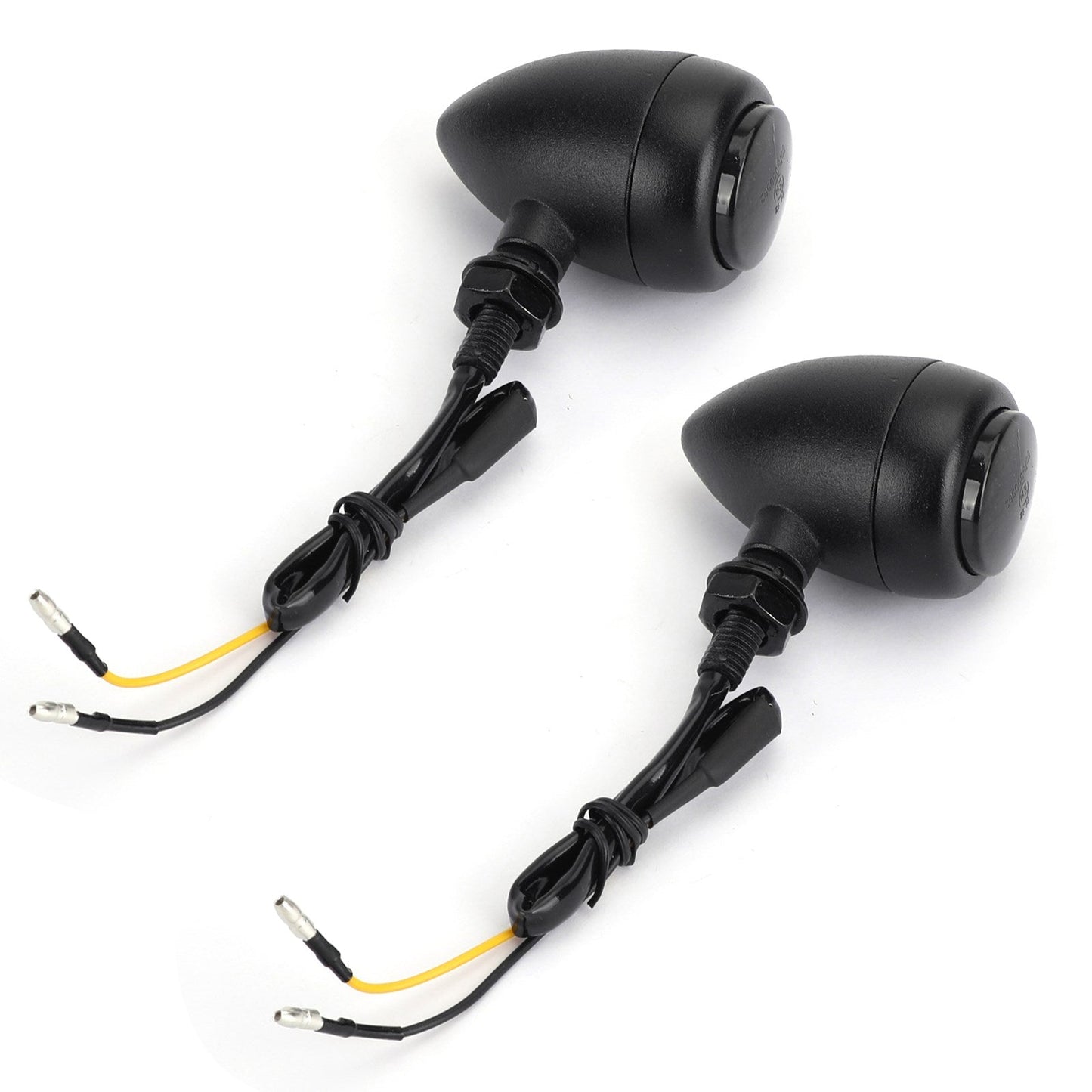 Clignotants pour Harley Chopper Cafe Racer, noir, assortis
