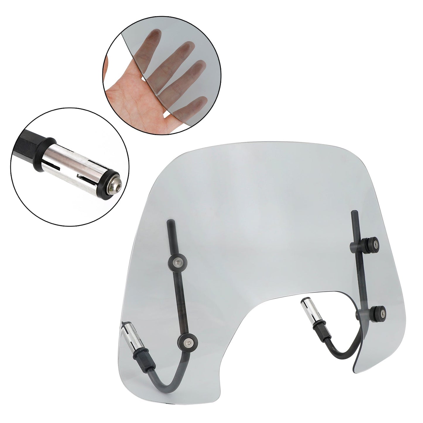 Pare-brise de moto ABS adapté à Vespa Sprint 150 2016-2021