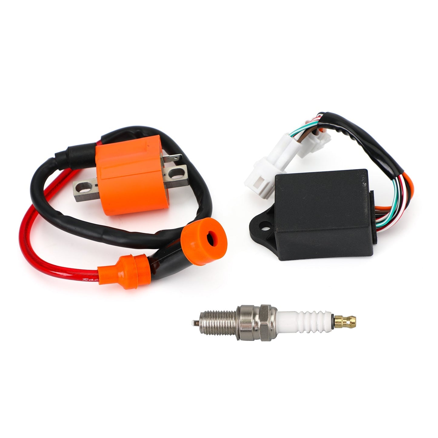Bobine d'allumage et bougie d'allumage CDI 4BD-85540-10-00 pour Yamaha Bear Tracker 250 YFM250B YFM250X et Timberwolf 250 YFB250 et Timberwolf 250 YFB250FW 4x4 99-00