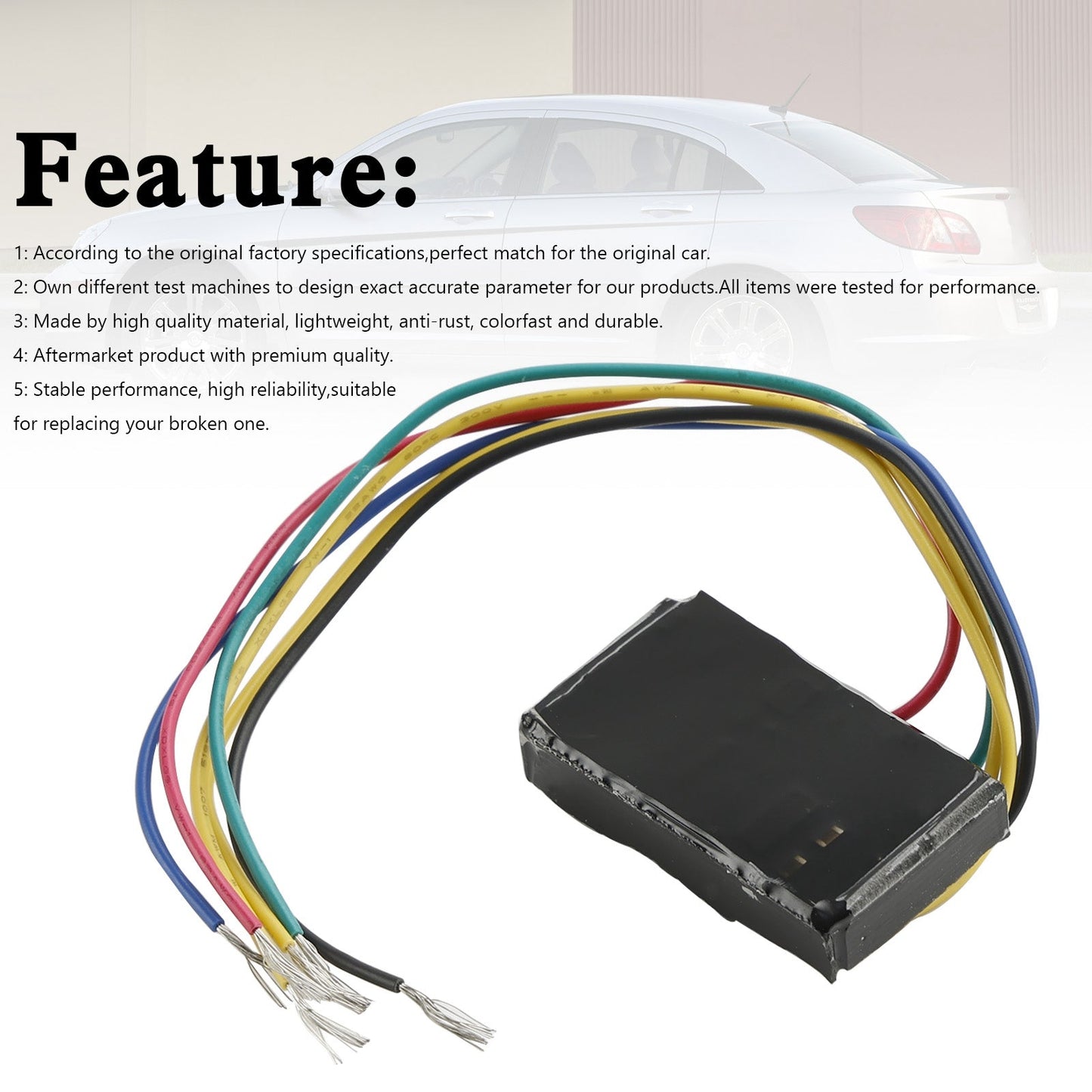2008-2009 Dodge Grand Caravan Chrysler Town & Country Instrument Cluster ELD5 Inverter RC140413