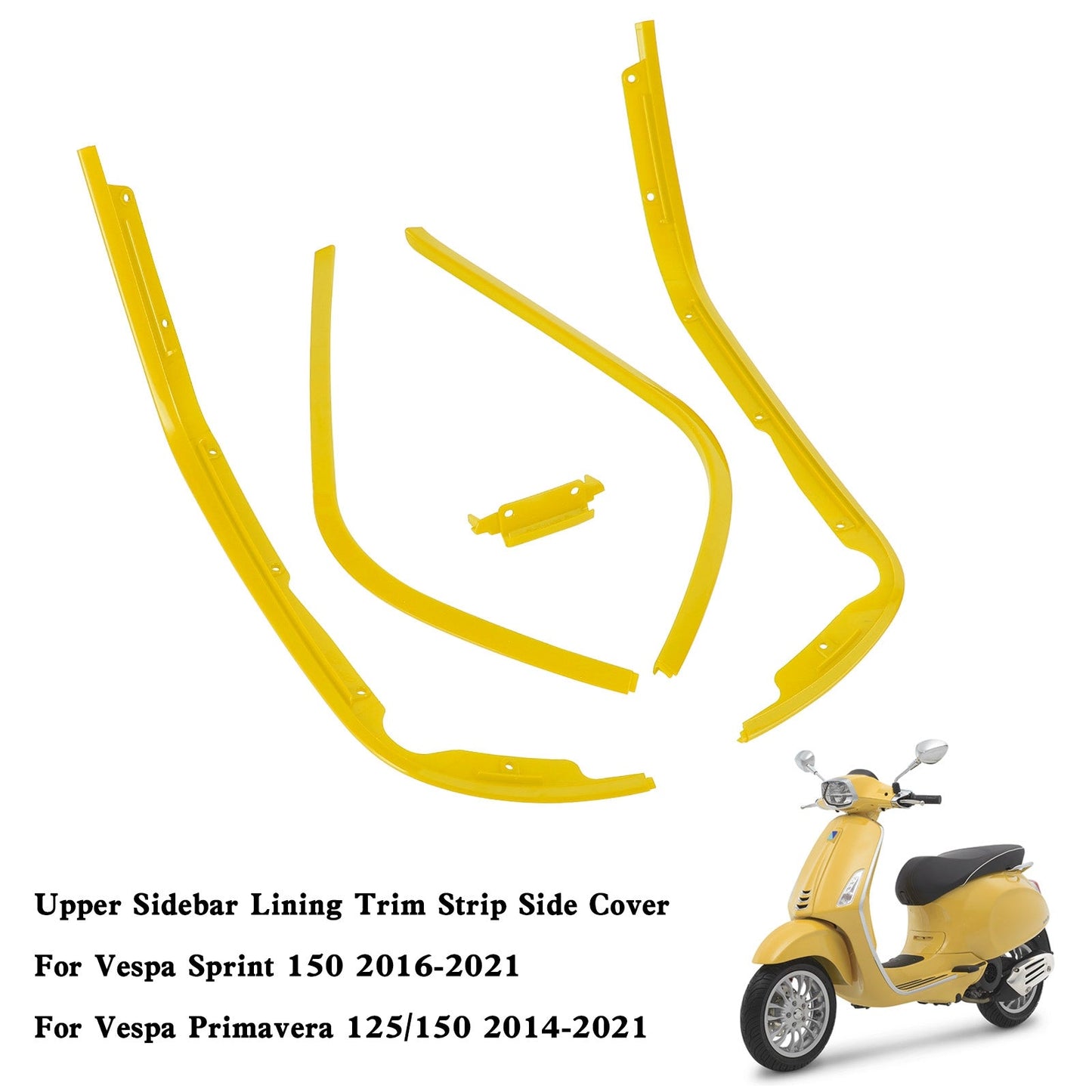 Garniture de barre latérale supérieure pour Sprint 150 Primavera 125 150