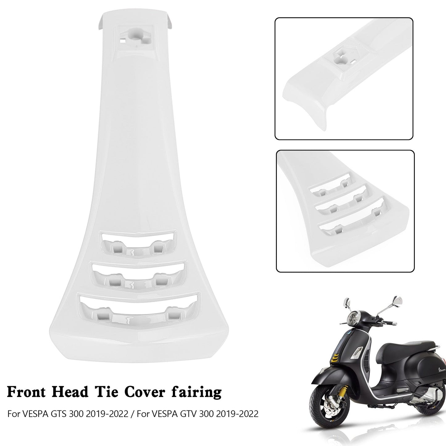Couvre-culasse de klaxon de direction pour Vespa GTS300 GTV300 2019-2022