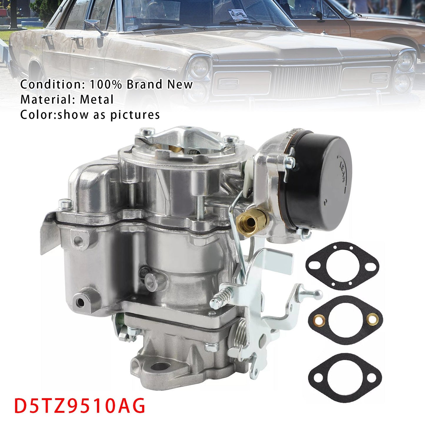 1975-1982 Ford 240 250 300 moteur YF C1YF 6 CIL Carburateur D5TZ9510AG RSC-300A
