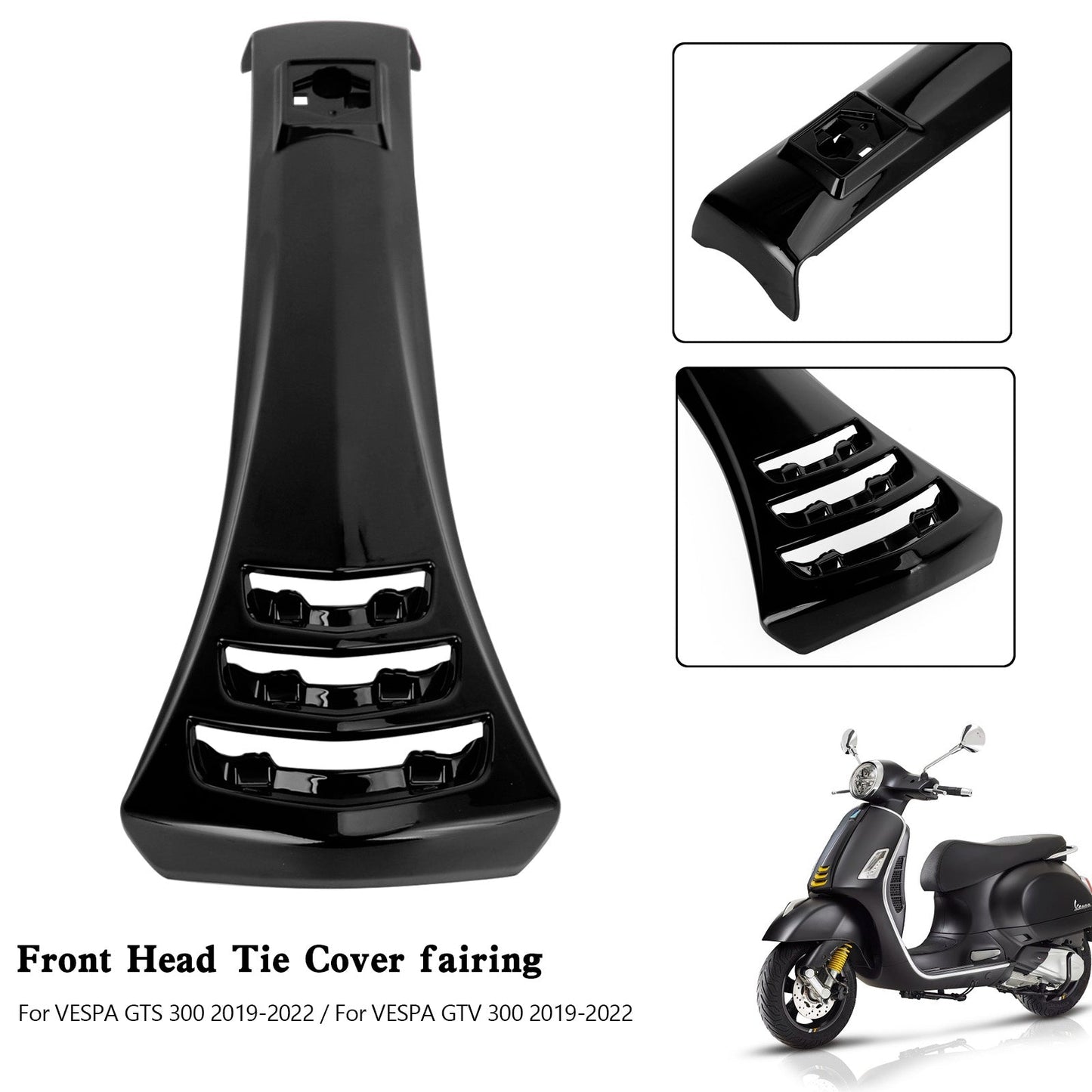 Couvre-culasse de klaxon de direction pour Vespa GTS300 GTV300 2019-2022