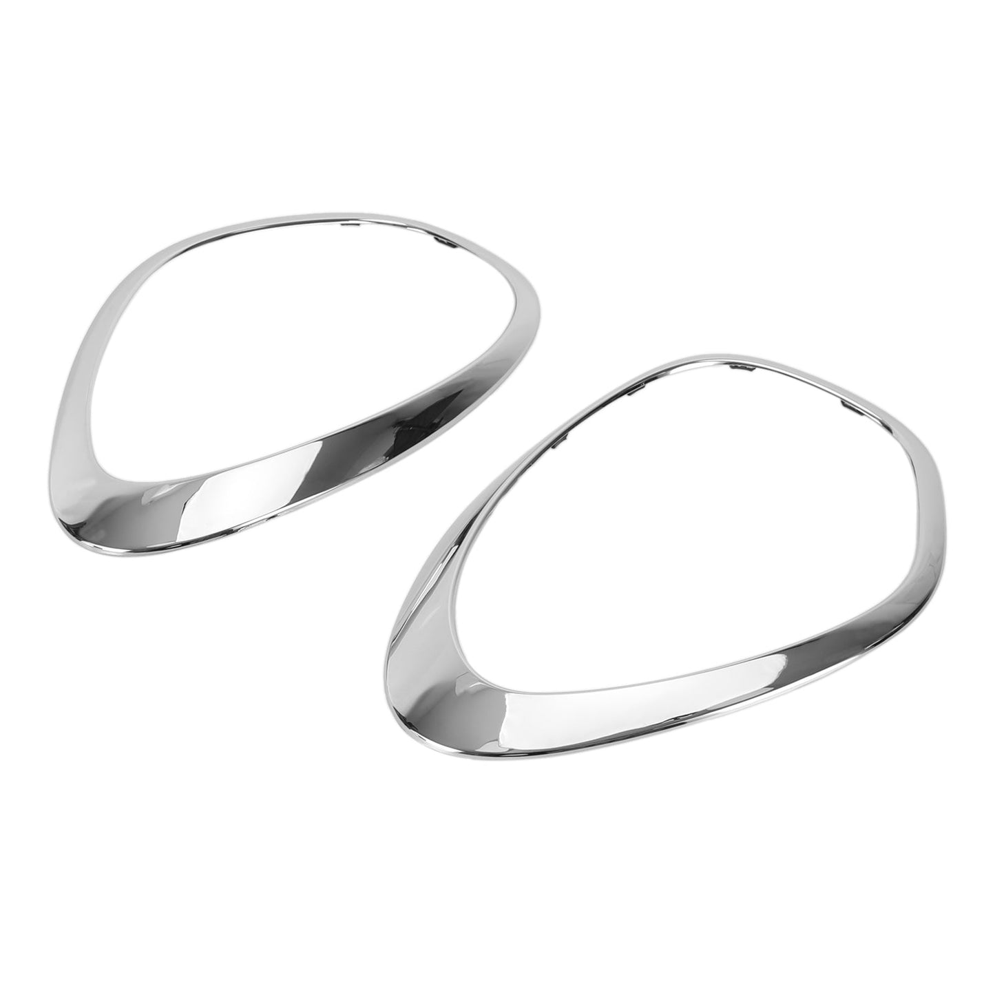 2011-2016 Mini Cooper R60 Countryman 2X Chrome Headlight Trim Ring Bezels 51139801573 51139801574