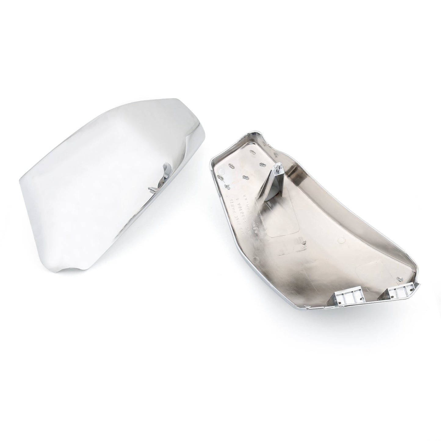 2 cubiertas laterales cromadas para Honda VTX 1300 (2003, 2004, 2005, 2006, 2007, 2008 y 2009)