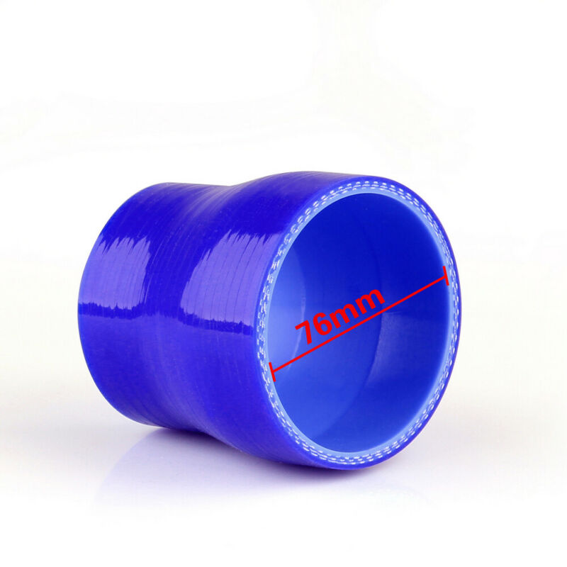 Réducteurs 0 degré 63 mm 76 mm Tuyau en silicone Coupleur de tuyau Intercooler Turbo Admission