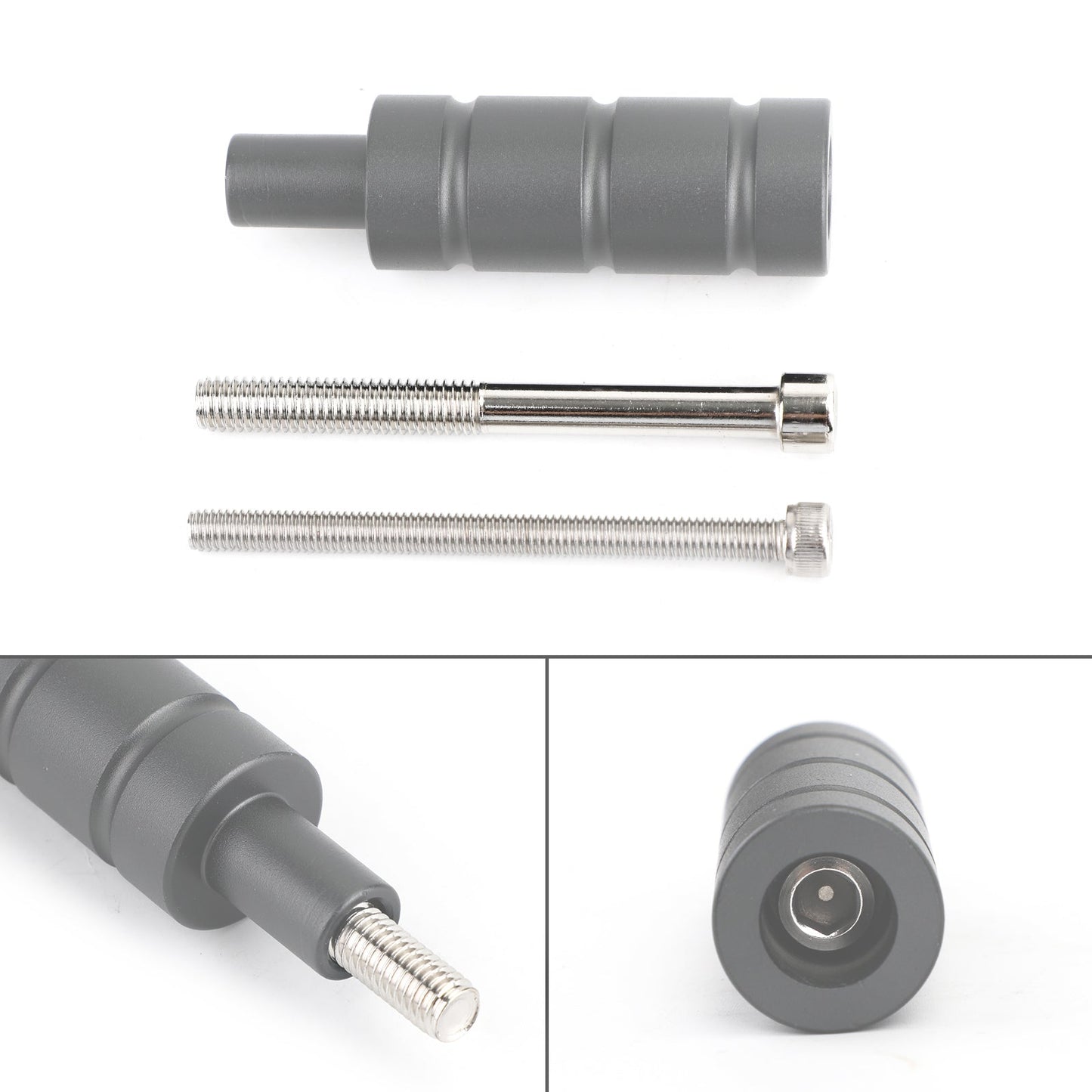 Barre de support d'extension de support de phare antibrouillard de moto en titane M8 M6