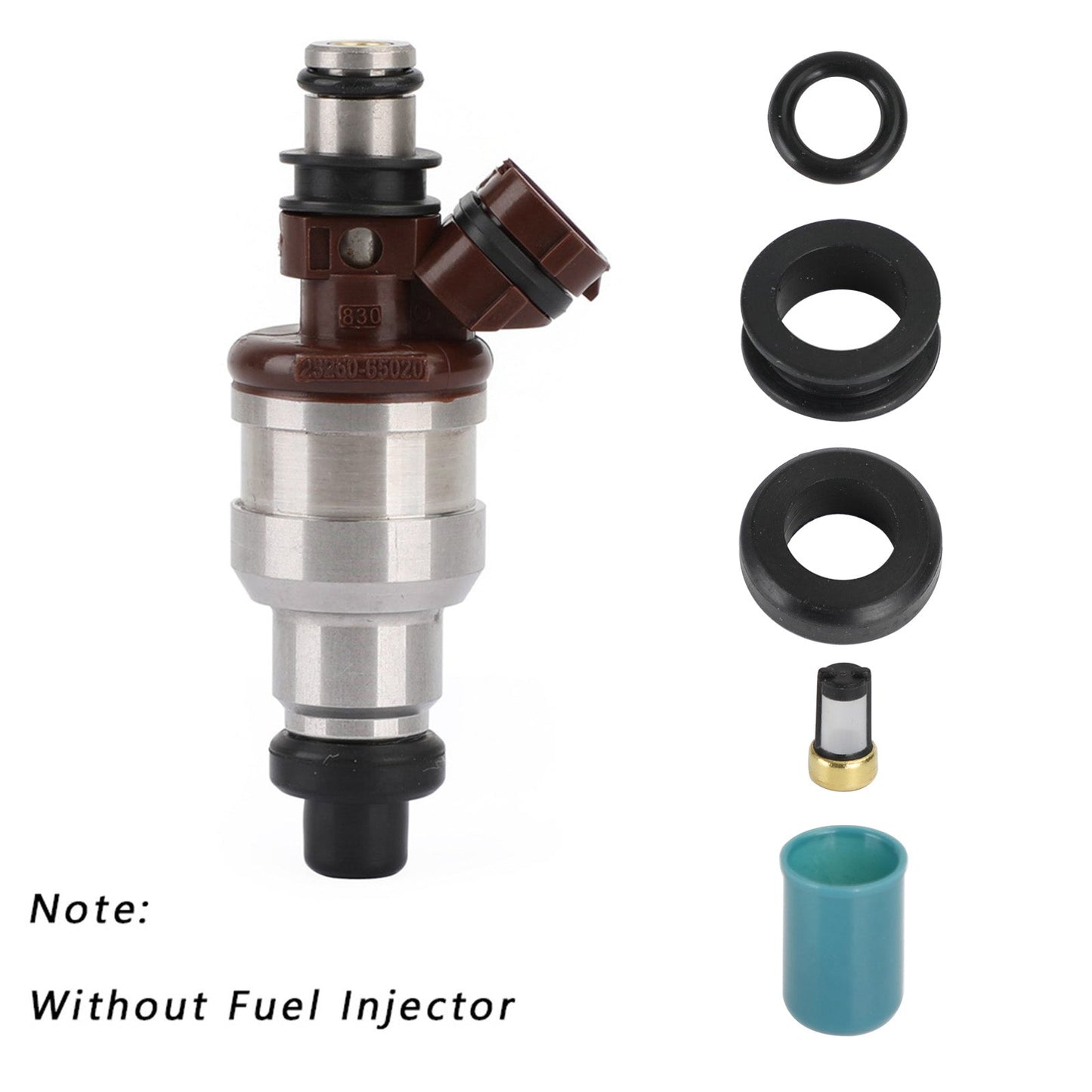 1988-1995 Toyota 4Runner/Pickup 3.0L 3VZE 6PCS Fuel Injectors Repair Seal Rebuild Kit