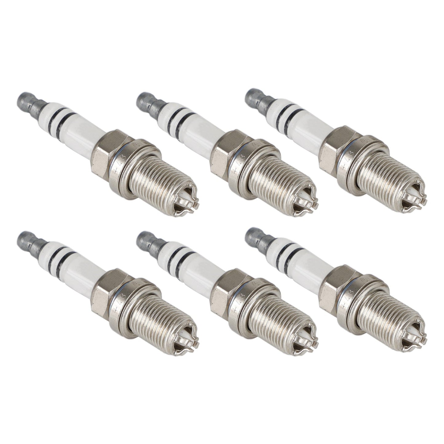 0242236562 Lot de 6 bougies d'allumage 12120037608 1435855 12129071003 93190944 pour BMW E36 E46 323i 325i 323i 328i 330i E39