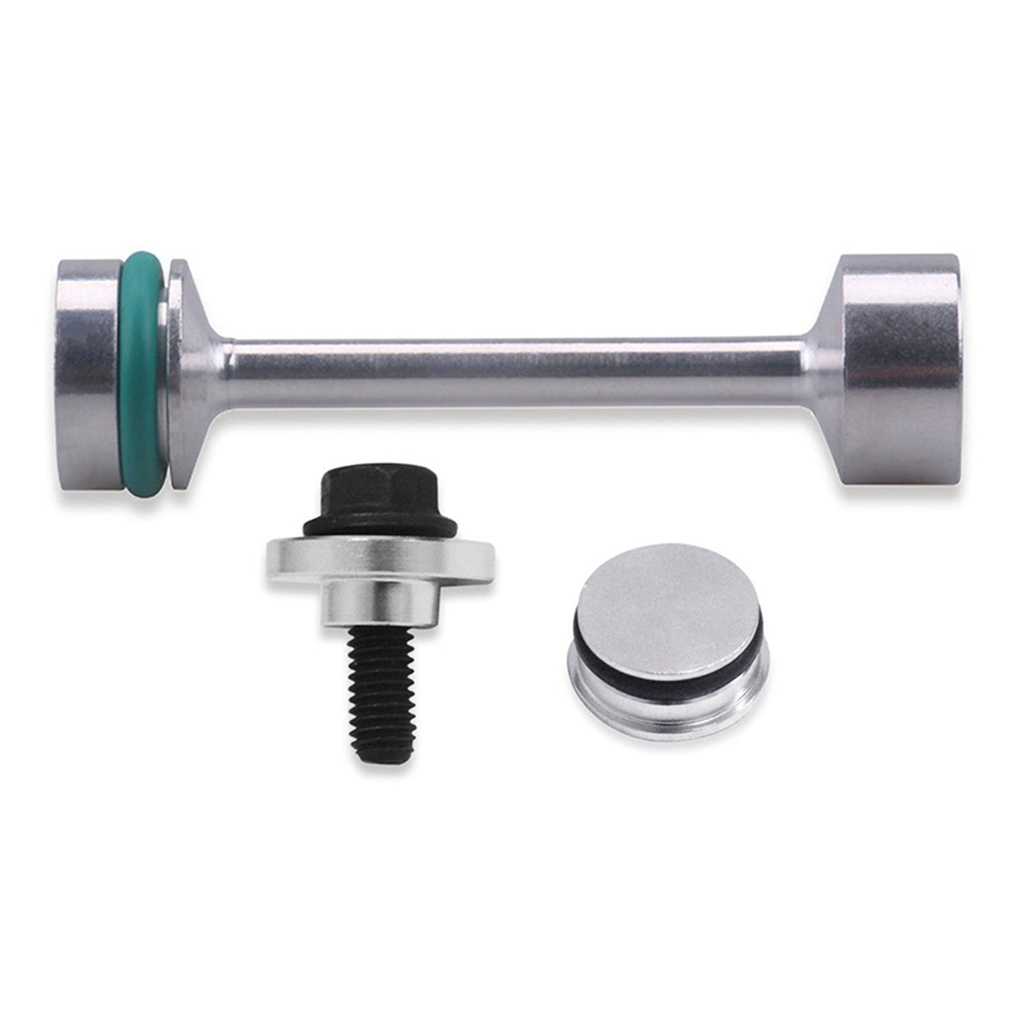 Oil Diverter Barbell & Oil Tube Hold Down& Front Gallery Plug for GM LS