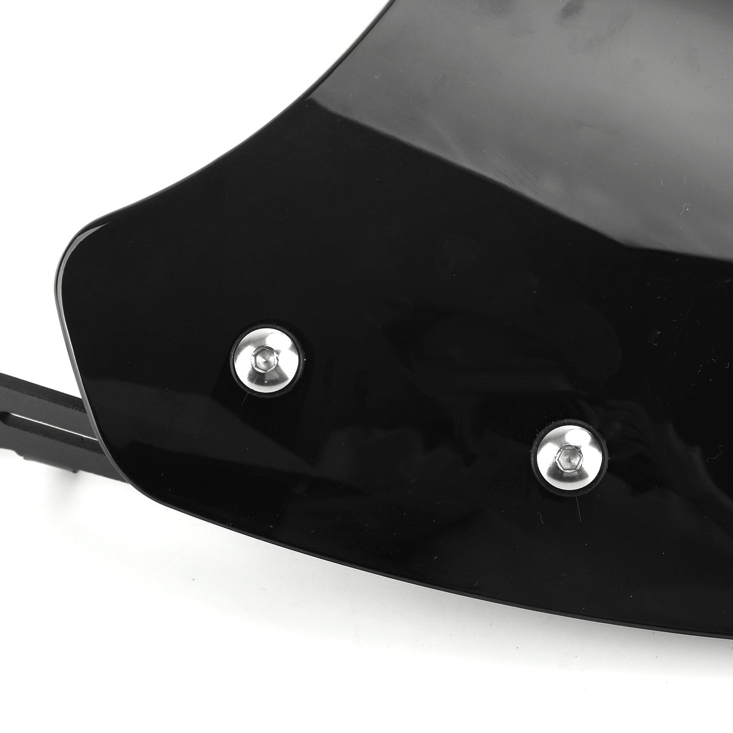 Pare-brise en plastique ABS pour moteur Triumph Bonneville T100 T120, noir