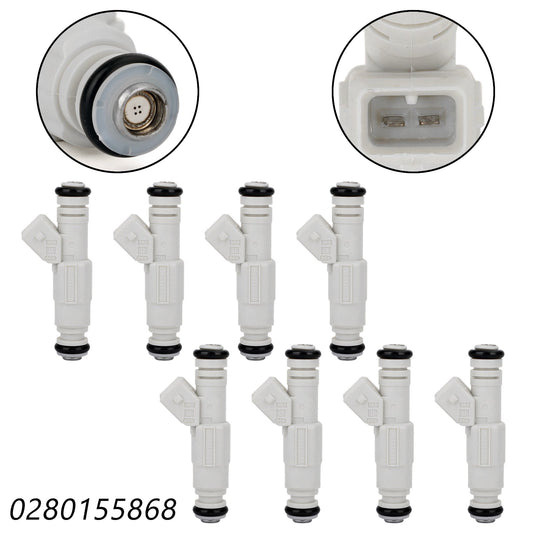 8PCS 36lb Fuel Injectors 0280155737 Fit For Ford Fit GM LS1 LT1 5.0L 5.7L 380CC 0280155811 0280155737