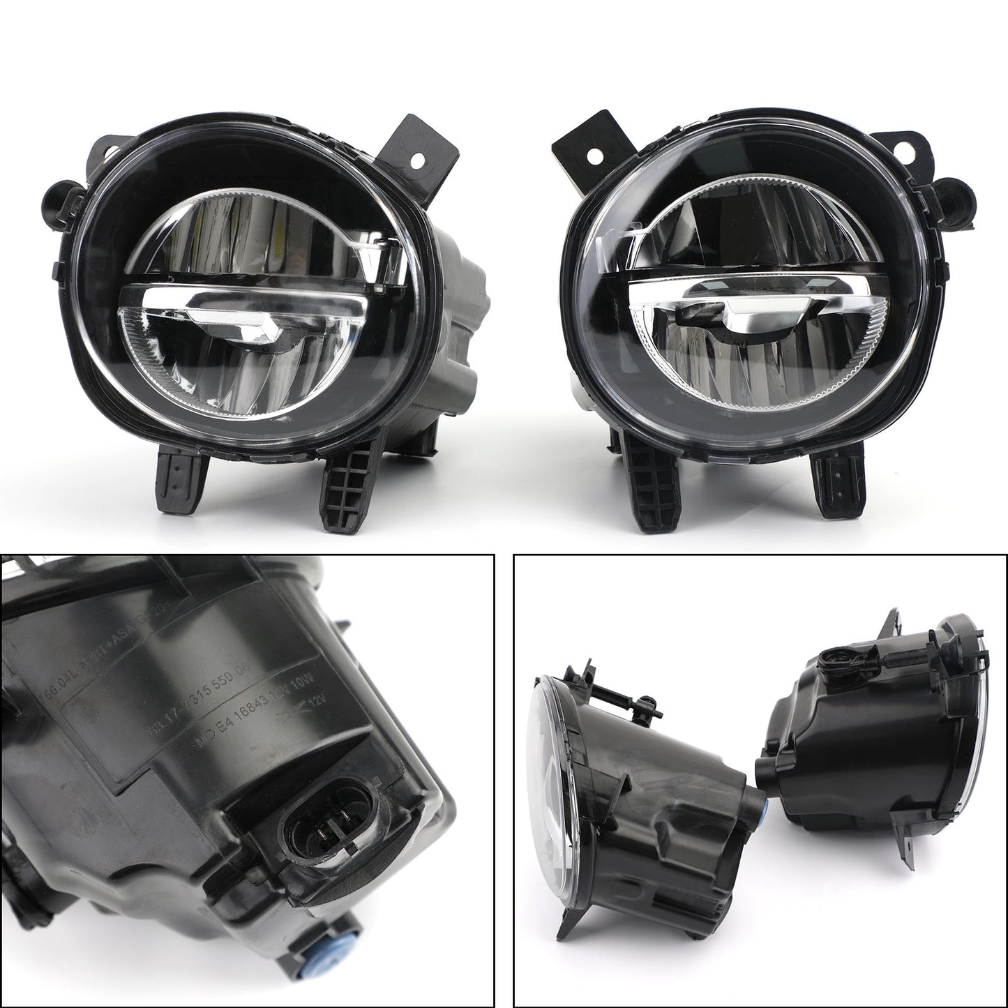Paire de feux antibrouillard à LED pour BMW Série 3 F30 F35 2012-2018 63177315559/60
