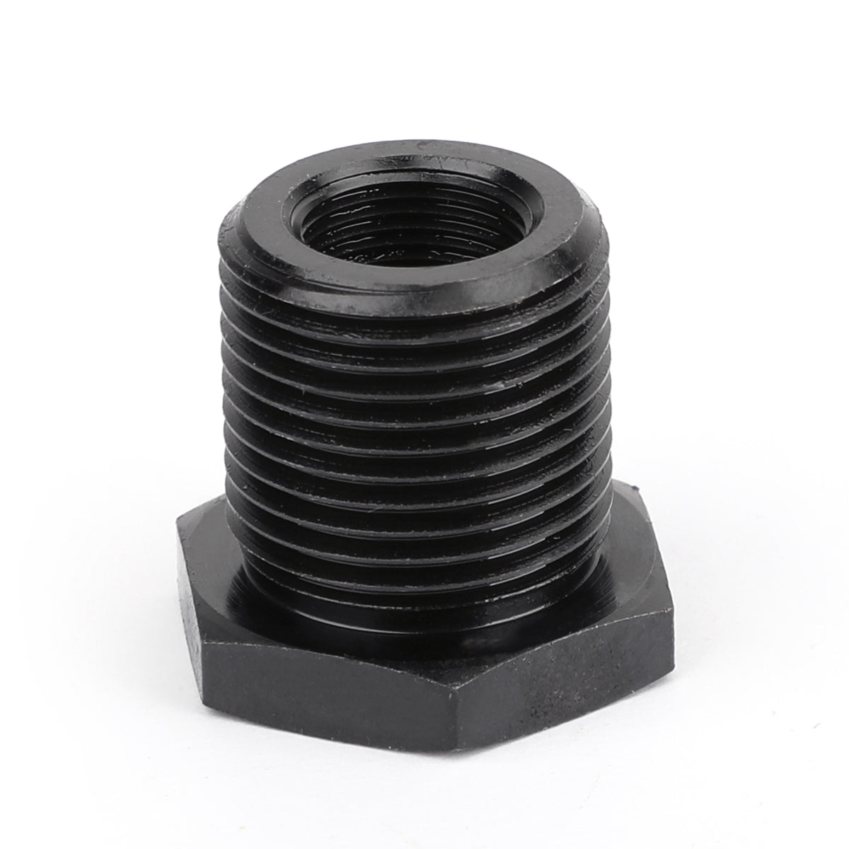 Adaptateur fileté pour filtre à huile 1/2-28 vers 13/16-16, plus résistant que l'aluminium.