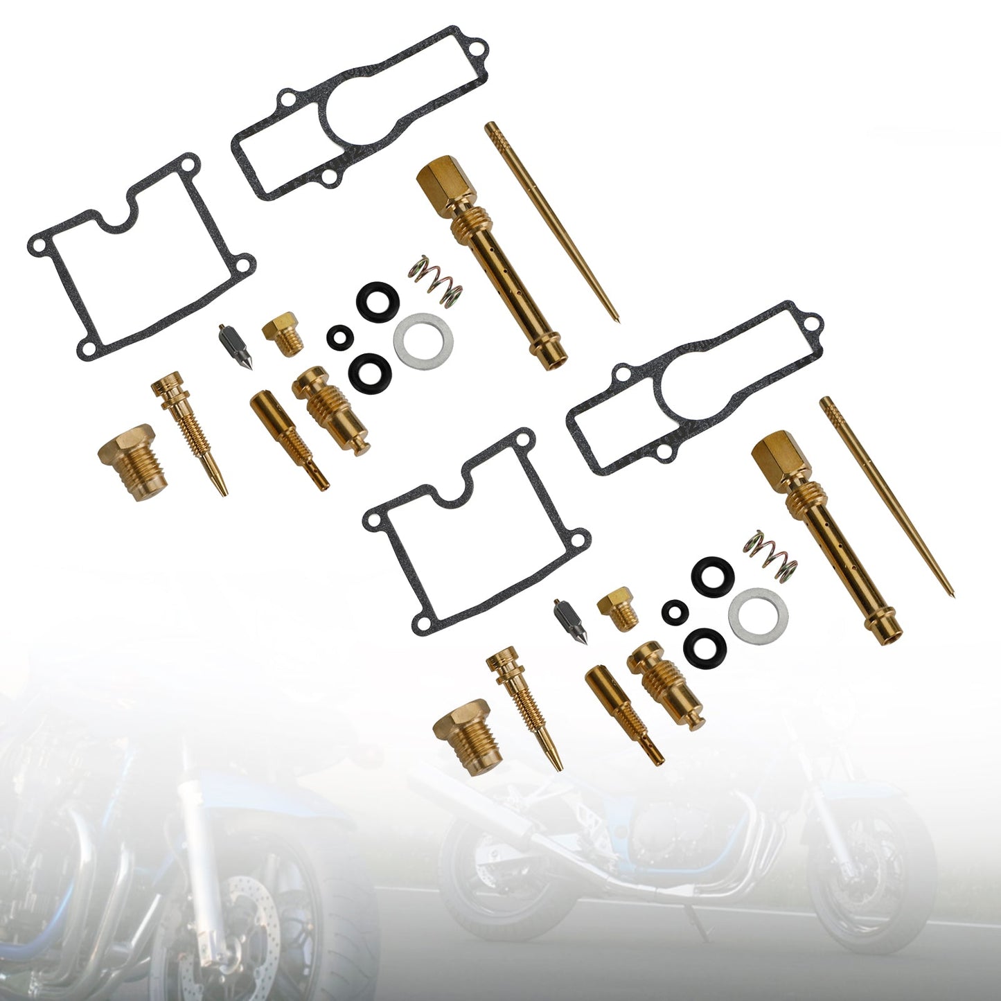Kit de reconstruction de carburateur 2 pièces pour Kawasaki Z400, KZ400FX, KZ550, GPZ550, 1980-1983