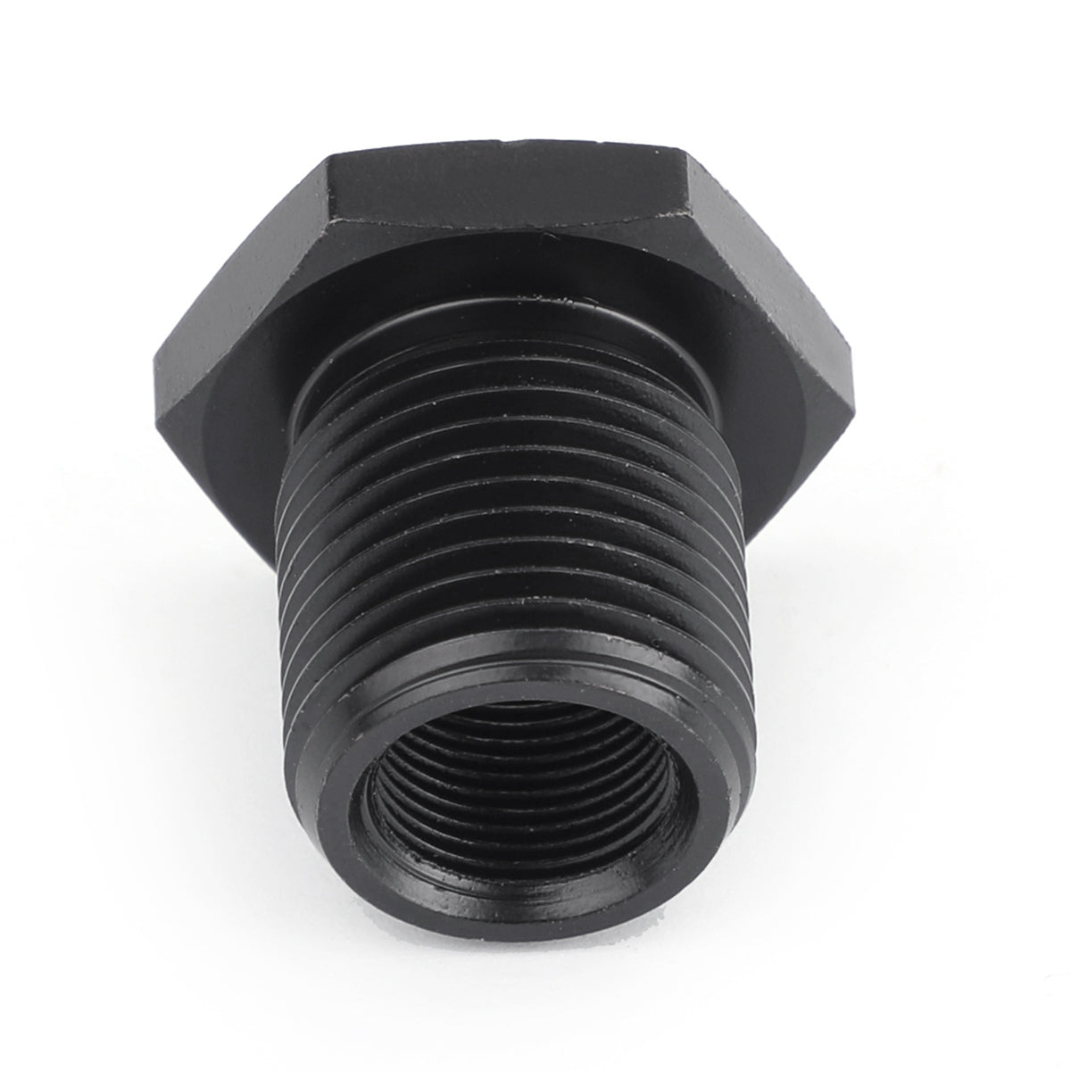 Adaptateur fileté pour filtre à huile 1/2-28 vers 3/4-16, plus résistant que l'aluminium.