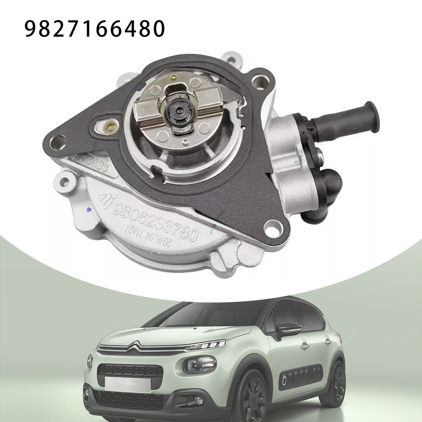 Pompe à vide de frein Peugeot 3008 (2016-aujourd'hui) 9827166480 9808834880 9812535980