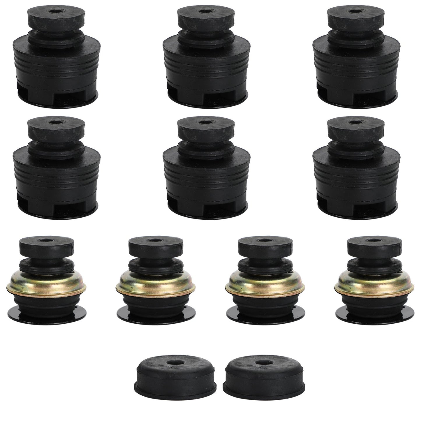 Kit de 12 bagues de montage de carrosserie pour Nissan Patrol GQ Y60 LWB Wagon 9551006J00