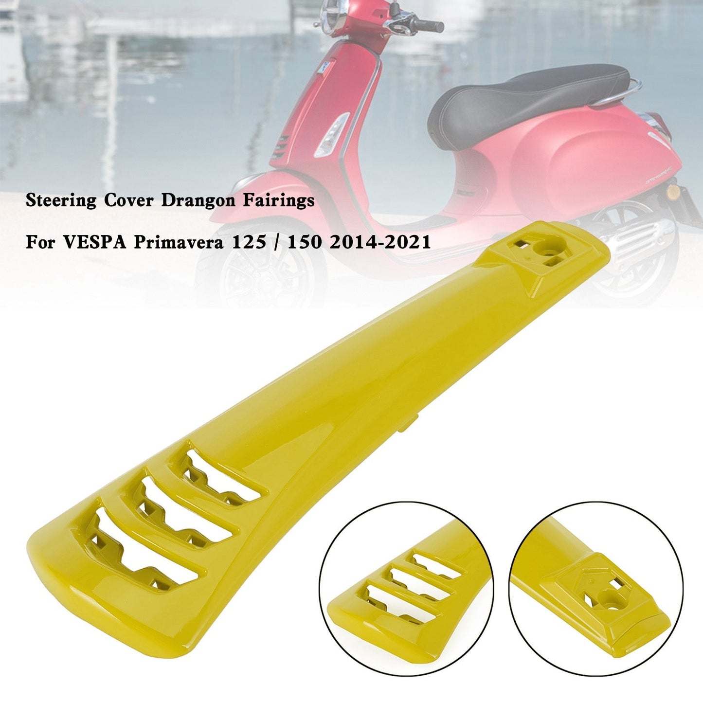 Carénage de couvercle de klaxon de direction pour VESPA Sprint Primavera 125/150 2014-2021