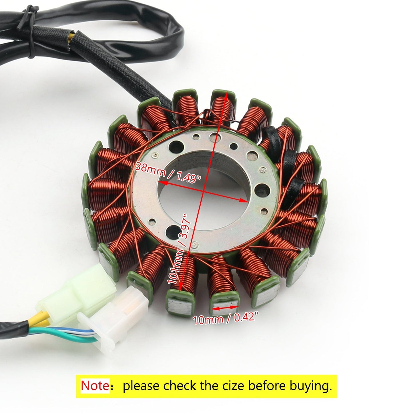 Magneto Stator Coil Charging Generator 250cc for Suzuki GN250 82-01 TU250 97-01 via fedex