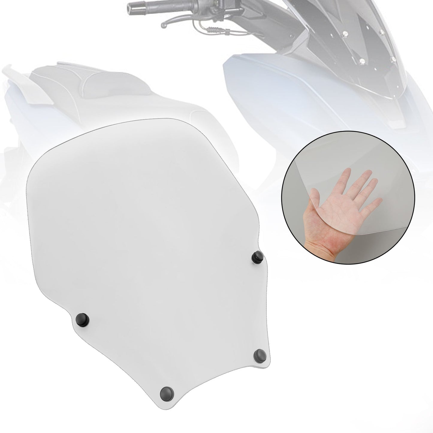 Pare-brise + support pour HONDA Fozra NSS 350 2021-2023