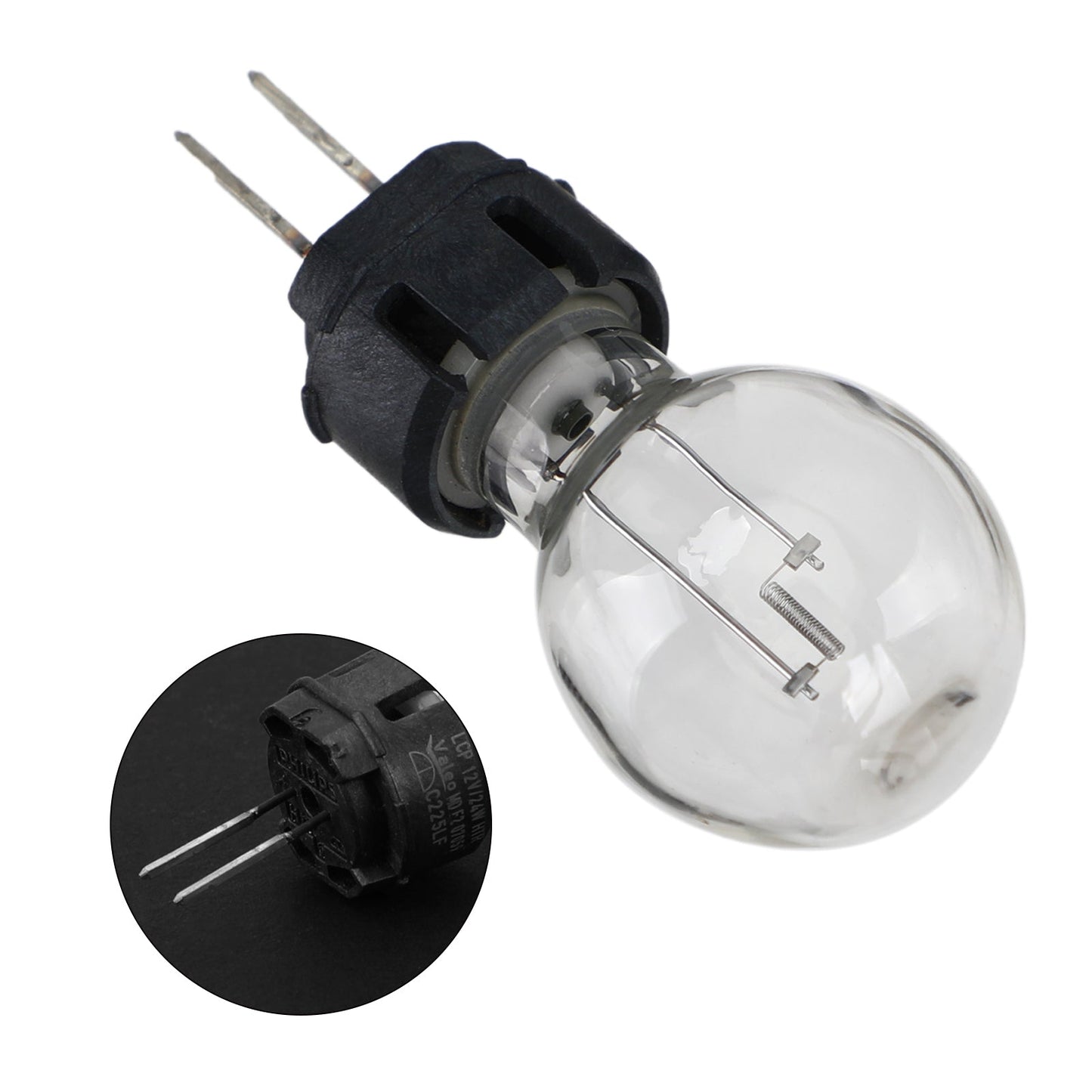 Ampoule de clignotant Philips à double aiguille sans culot LCP 12 V 24 W PH24WHTR