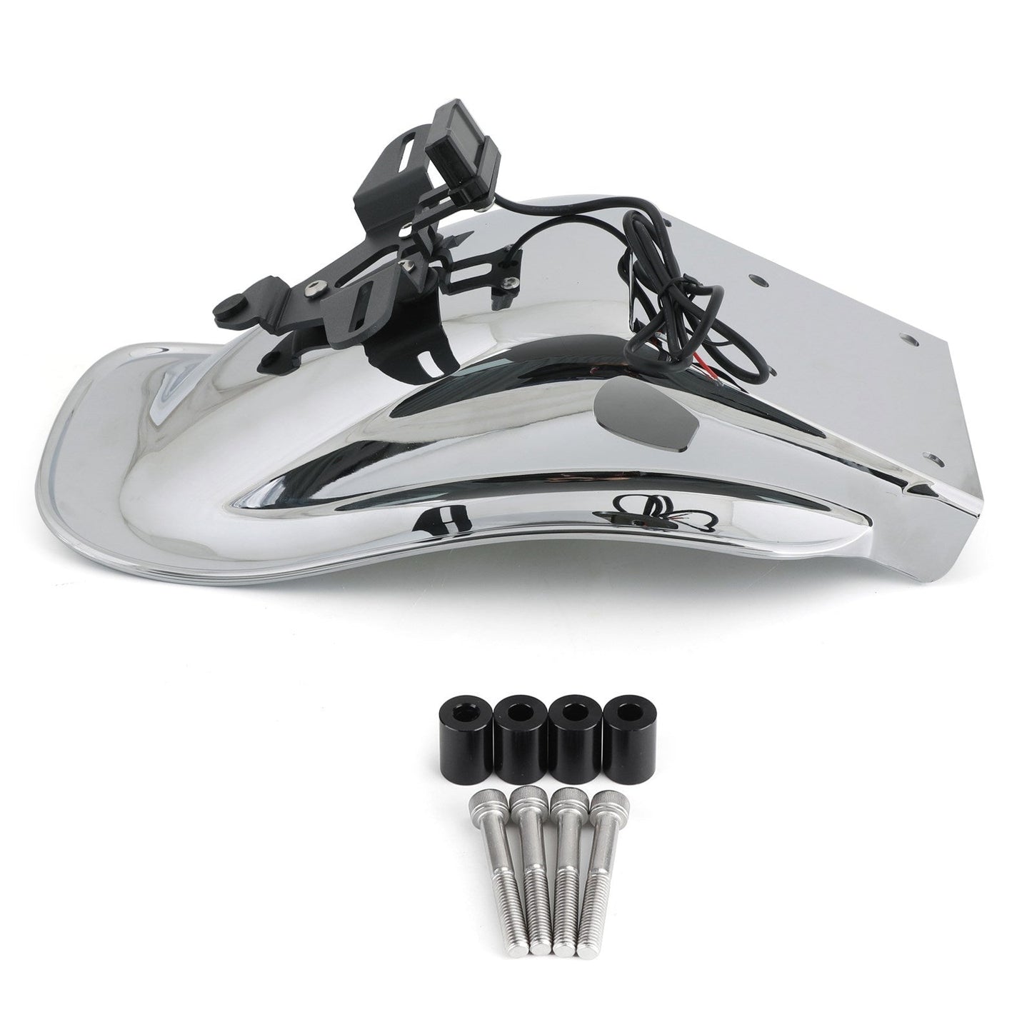 Motorcycle Rear Fender Mudguard For For Kawasaki Z900 RS Z900RS Cafe 18-22 Chrome