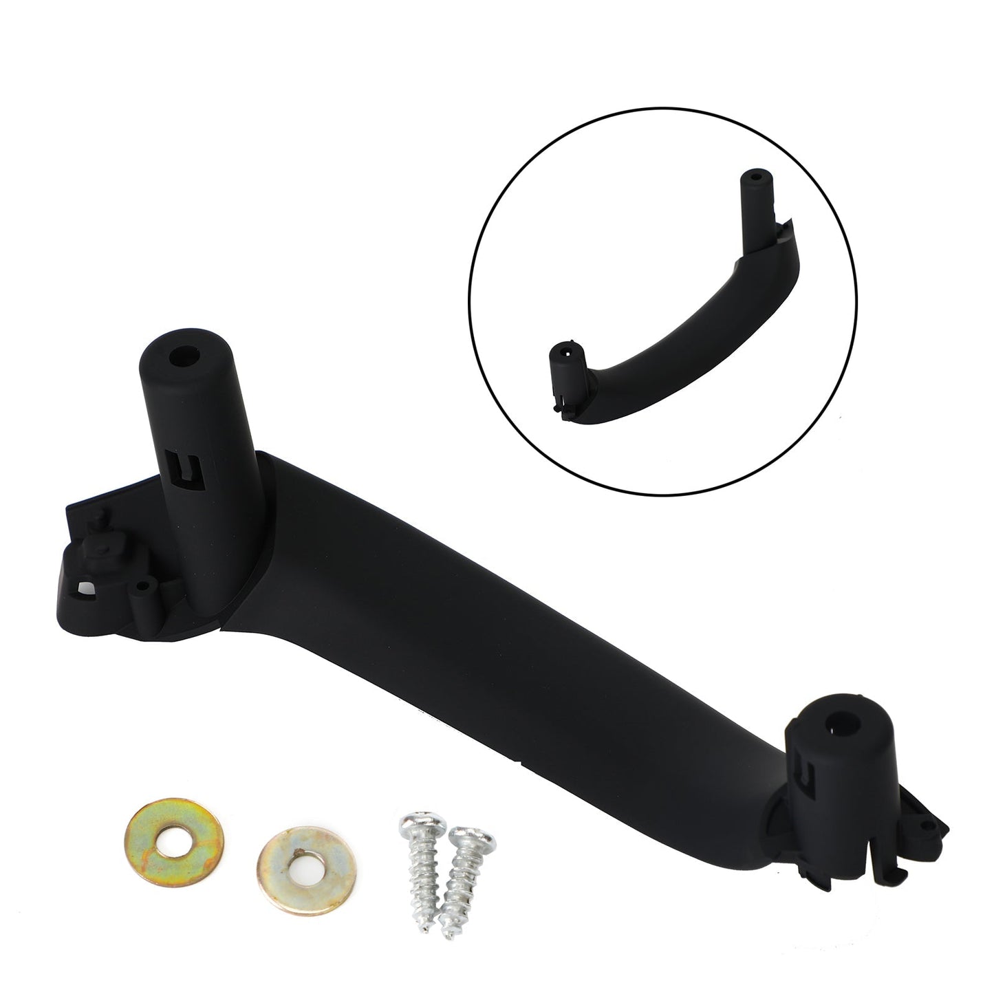 Poignée intérieure de porte gauche noire pour BMW X3 F25/X4 F26 2011-2017