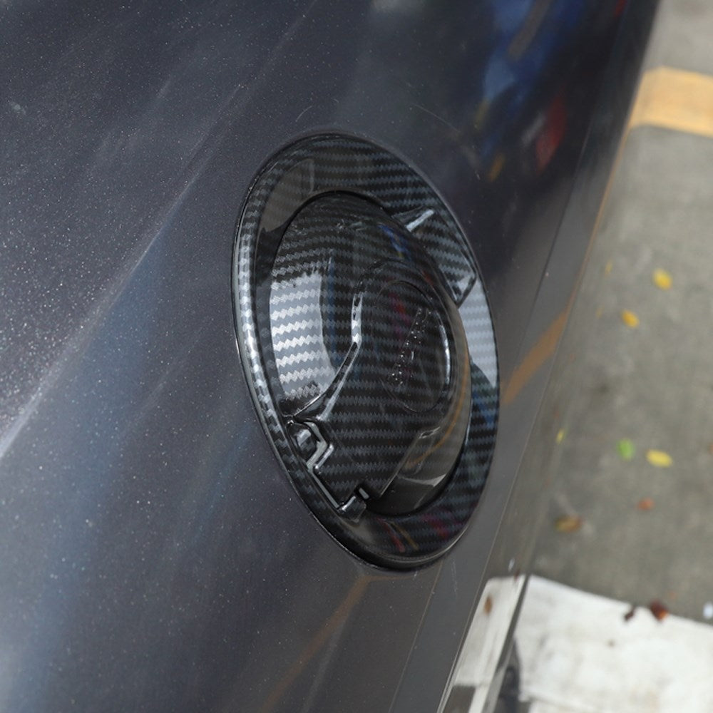 2009+ Challenger Carbon Fiber Fuel Tank Cover Door Gas Filler Cap