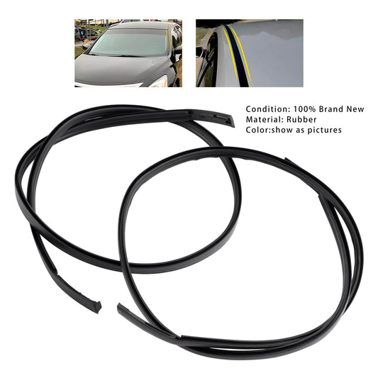 2013-2018 Nissan Altima 2Pcs Roof Drip Molding Trim Left & Right Side Rubber 73853-3TA0A
