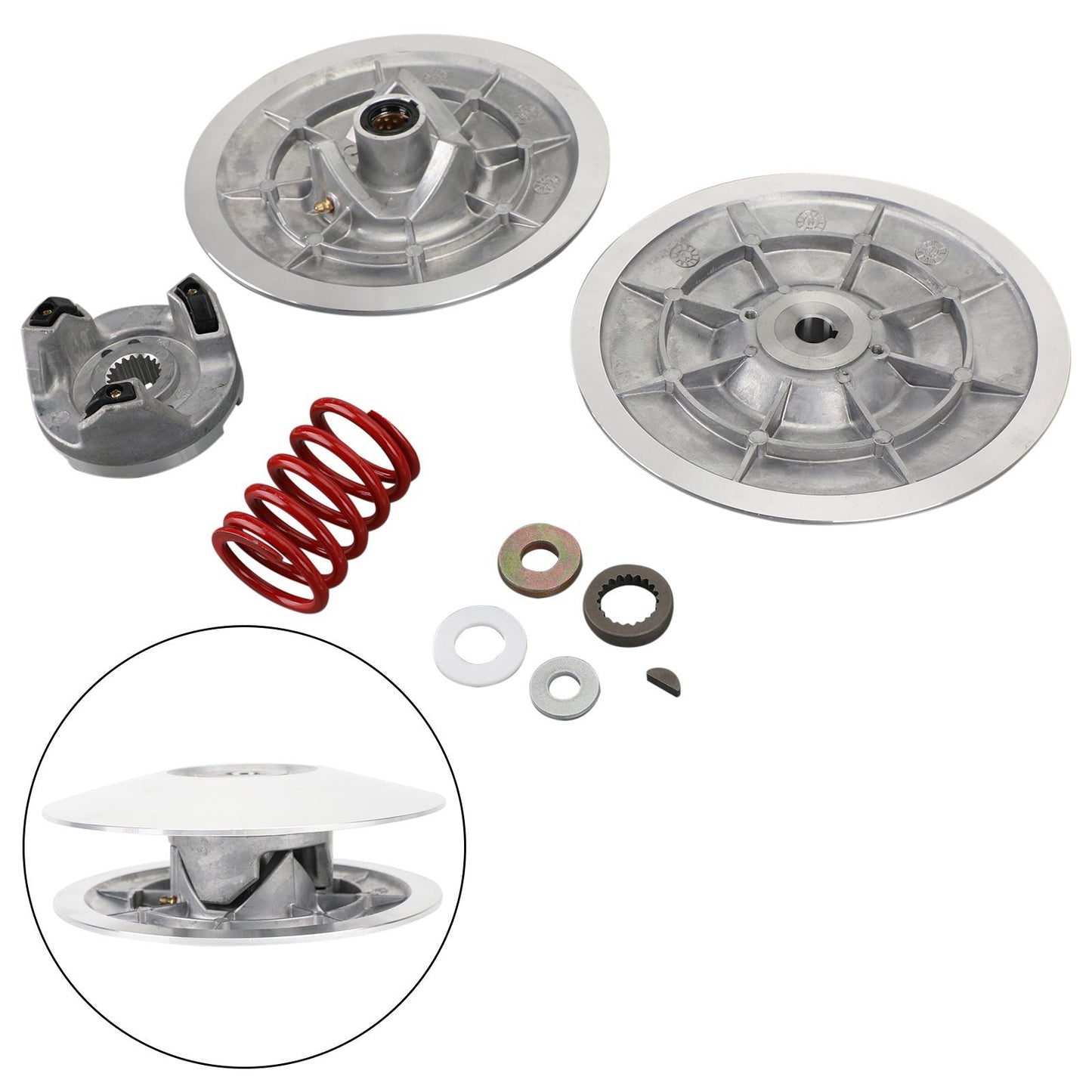 Embrayage secondaire pour voiturette de golf Yamaha G2, G8, G9, G11, G14, G21, G28 (1985-2007)