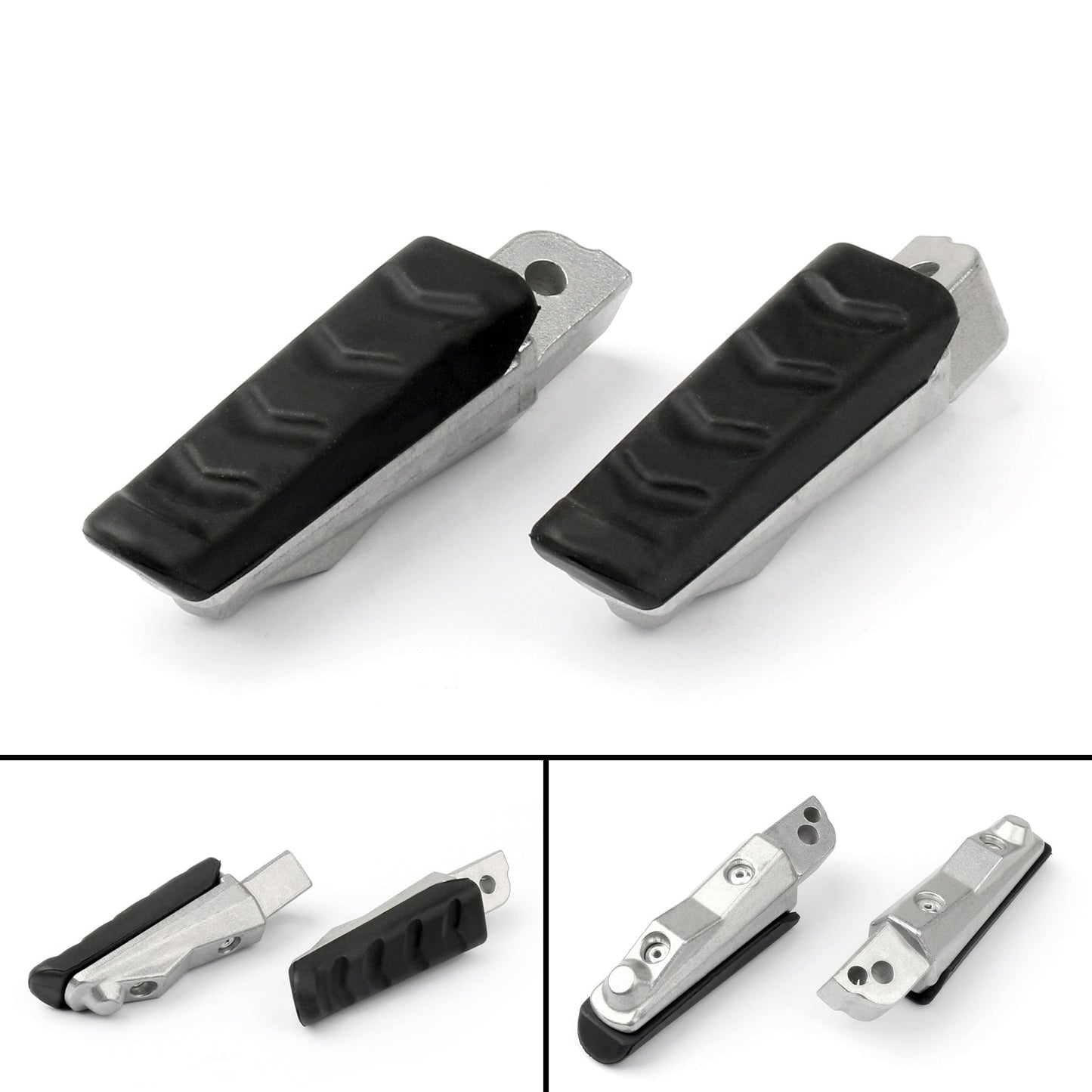 Front Footrest Pedals Foot Pegs For For BMW F800GT 11-13 F800S 04-08 F800ST 04-12