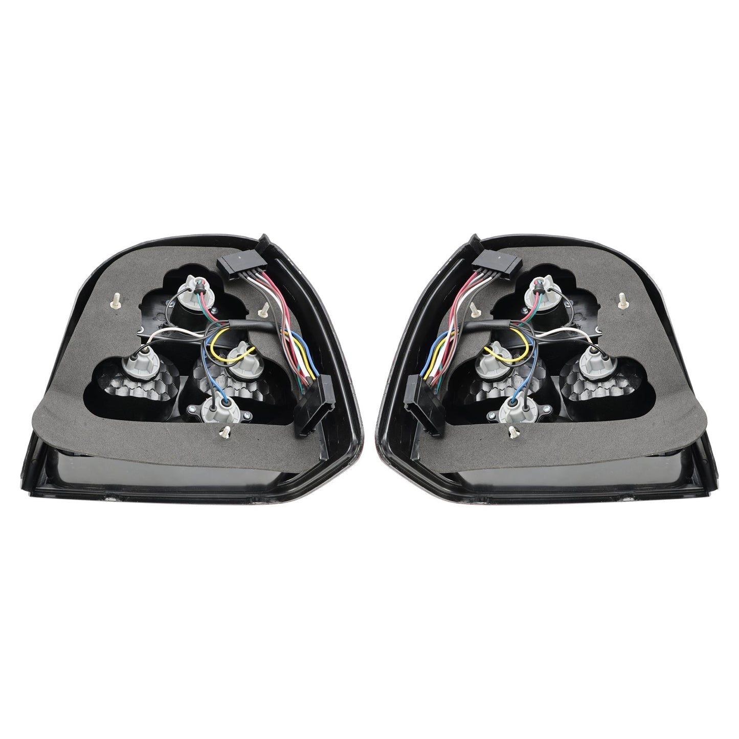 Feux arrière à LED transparents pour VW GOLF MK3 MK3 III 1992-1997, 2 pièces