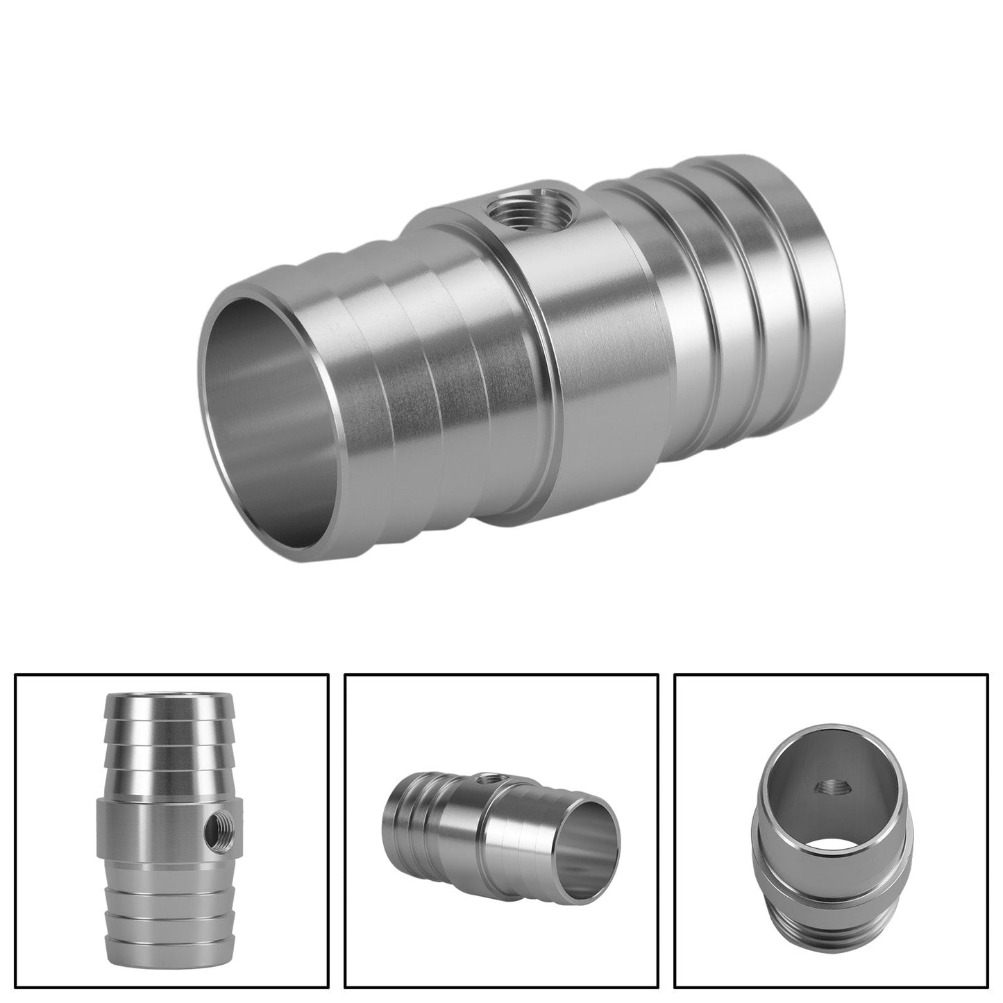 Tuyau de 1-1/4" avec adaptateur de port de vapeur NPT de 1/8" pour radiateur supérieur LS Swap, liquide de refroidissement