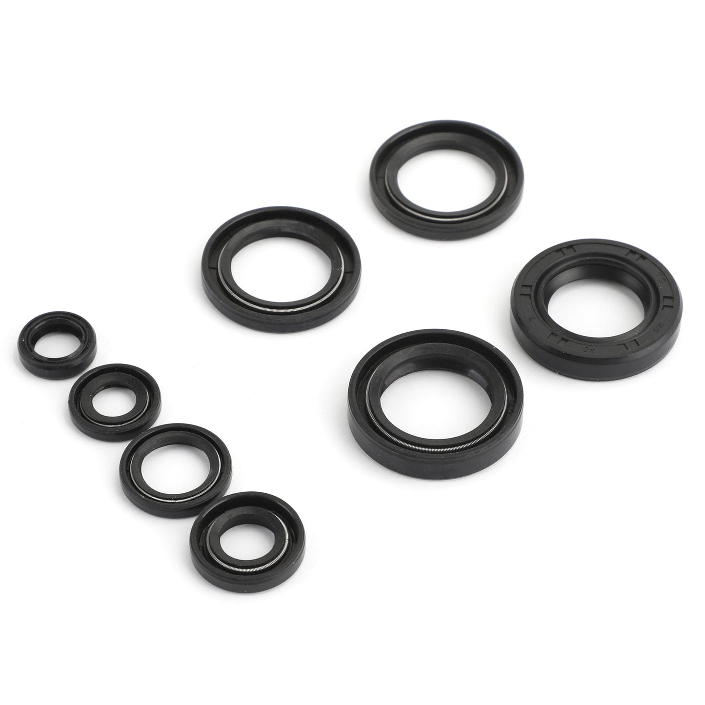 Kit de joints d'huile moteur Yamaha 8 pièces, pour Yamaha IT175 1977-1983 YZ125 1977-1980 MX175 DT175 1974-1981