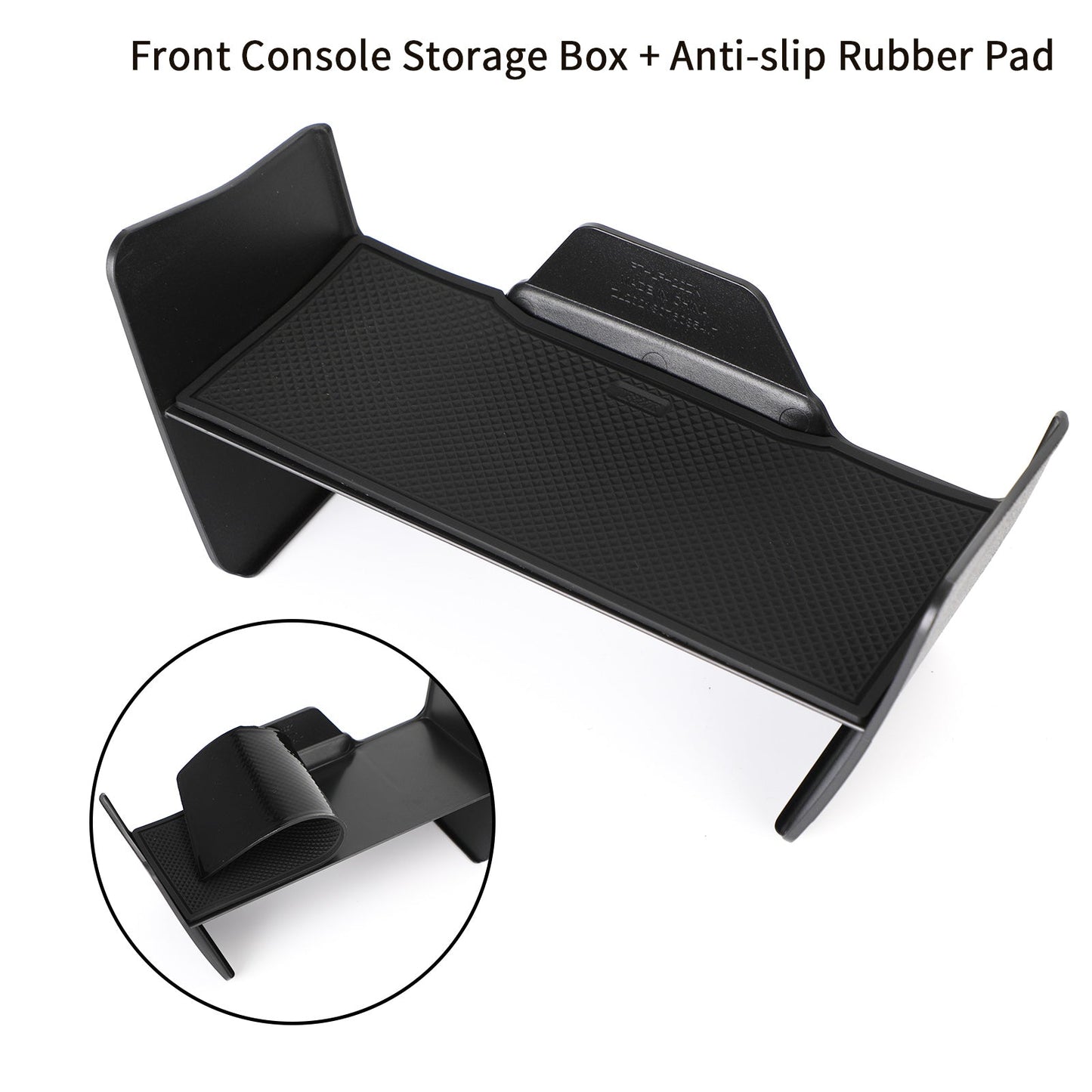 Caja de almacenamiento para consola delantera Toyota Harrier Serie 80 2020 + tapetes antideslizantes