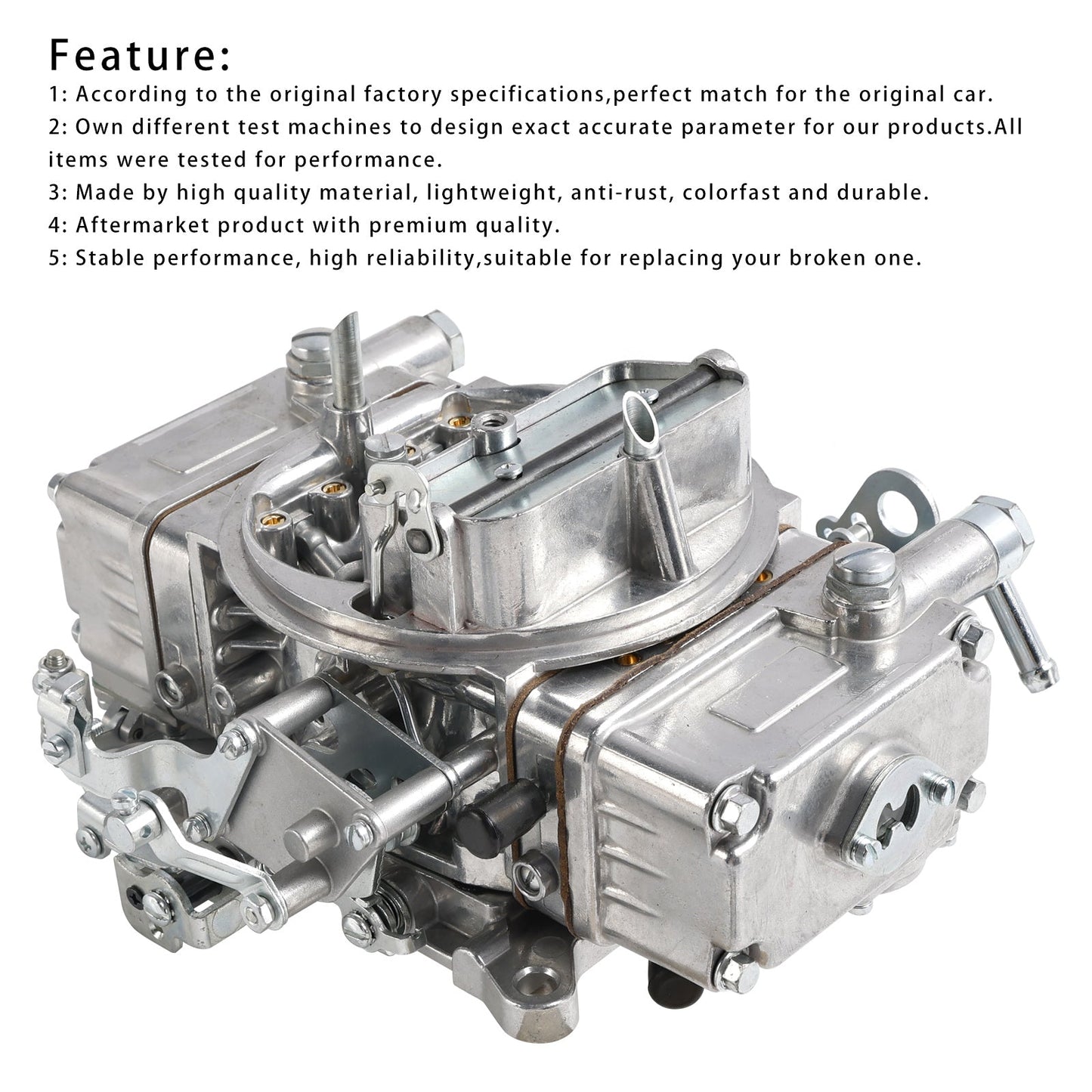 Holley Brawler Diecast Carb 4150 650CFM Carburetor Manual Choke BR-67277