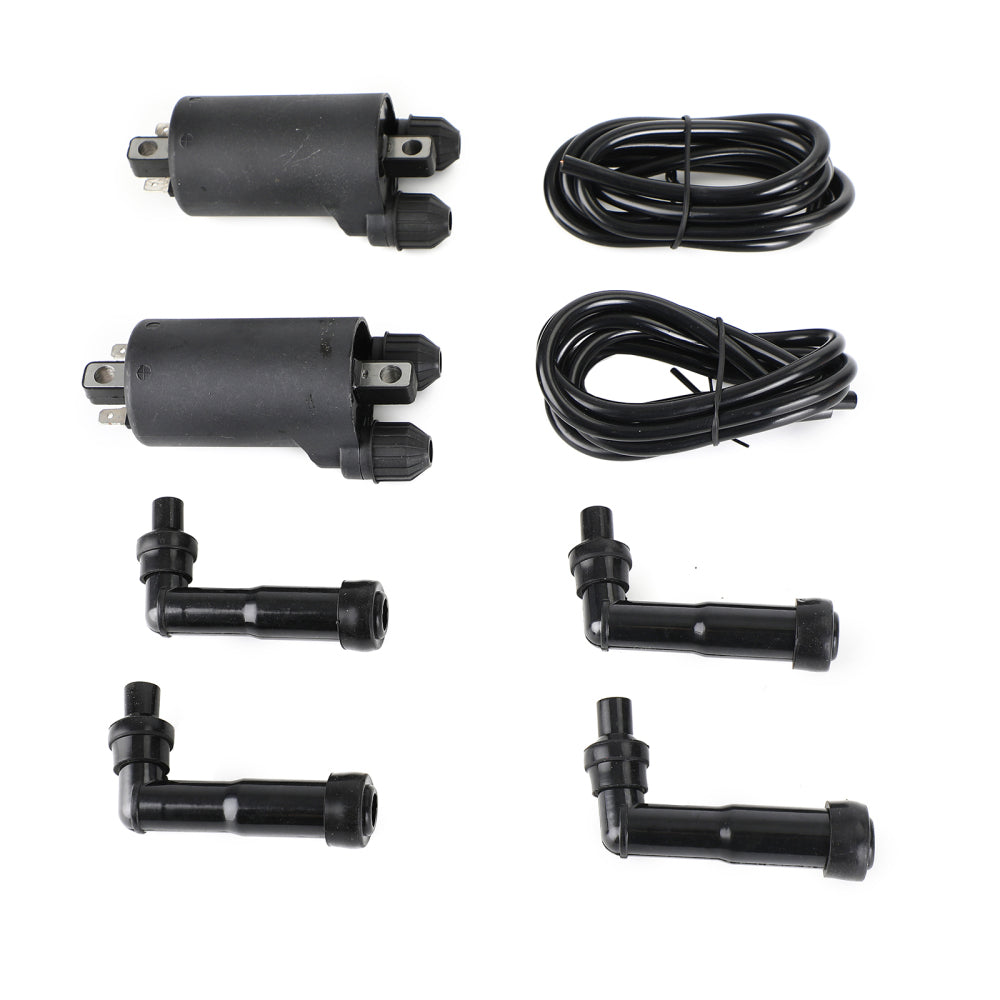 Ignition Coils Caps and Wire for For Honda CB650 CB650C CB650SC GL1100 GL1200