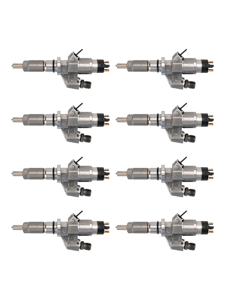 2001-2004.5 GMC Sierra 2500HD 3500HD 6.6L LB7 Duramax Diesel 8PCS Injecteurs de carburant 0445120008 0986435502 97208074