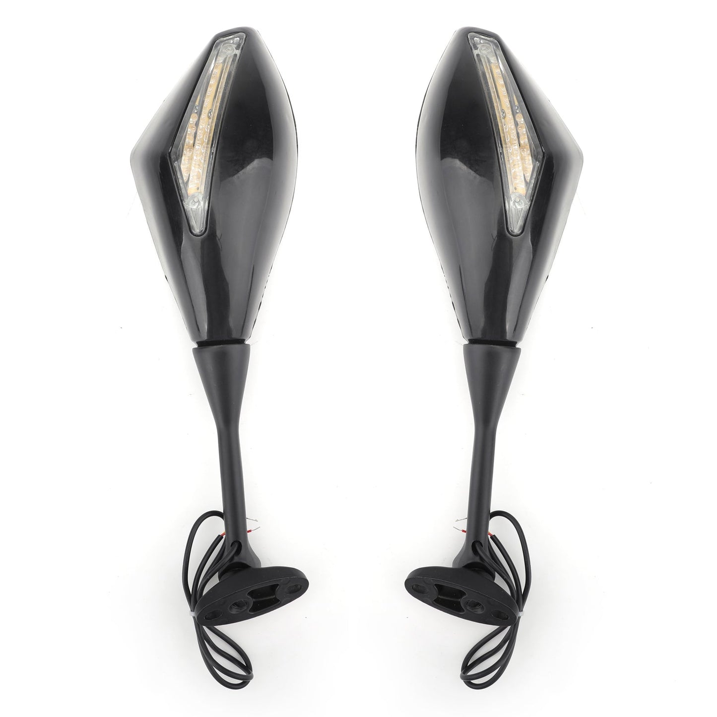Espejos retrovisores con intermitentes LED para Honda CBR600RR 03-14 CBR1000RR 04-07